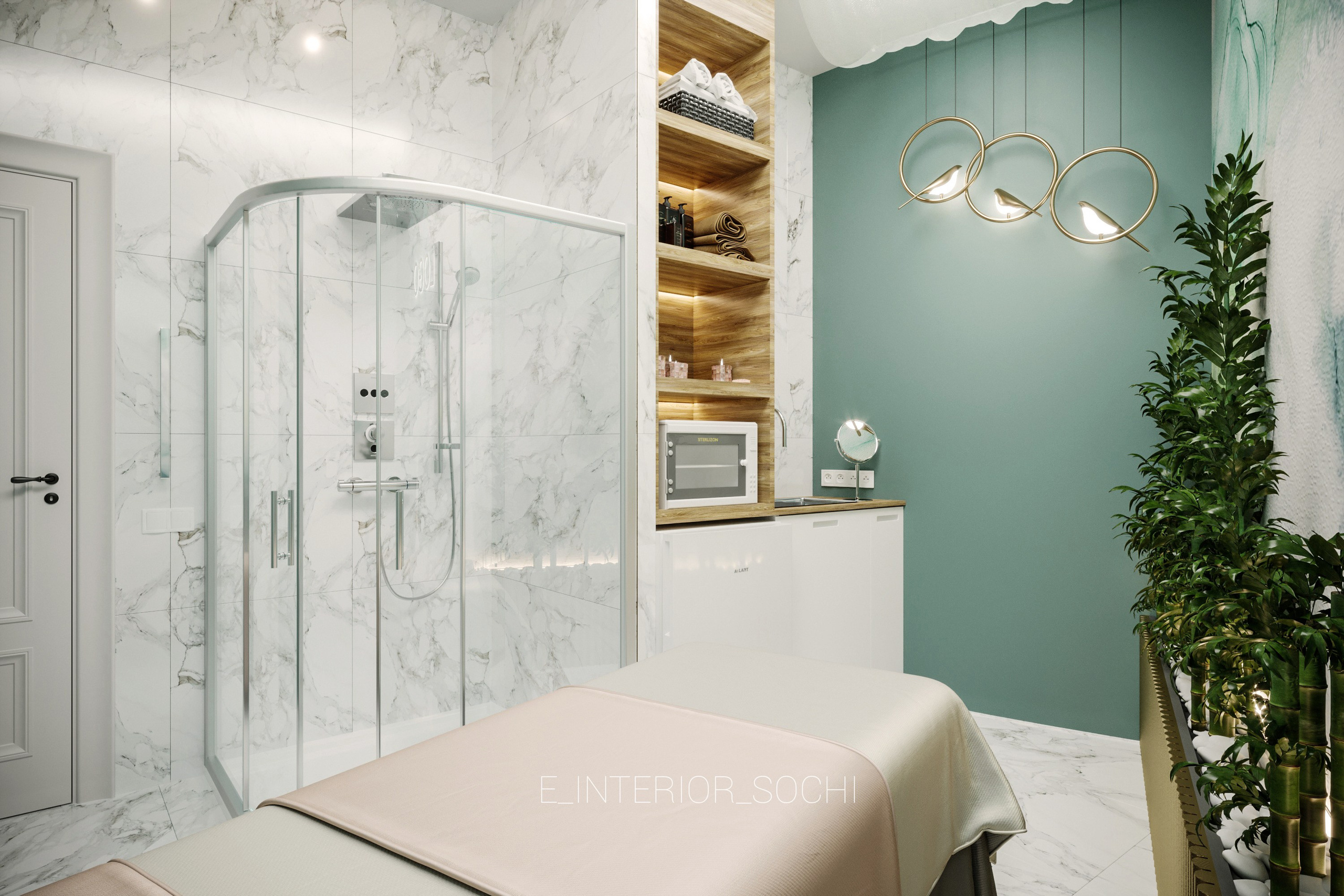 BEAUTY_KOVORK_AMAZON. Дизайн интерьера Евгения Тисленко