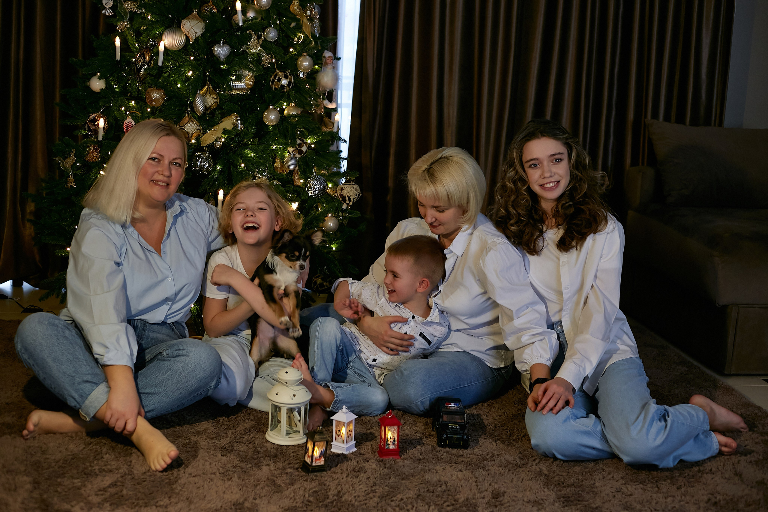 Новый год большой семьи. Budanovaphoto.ru