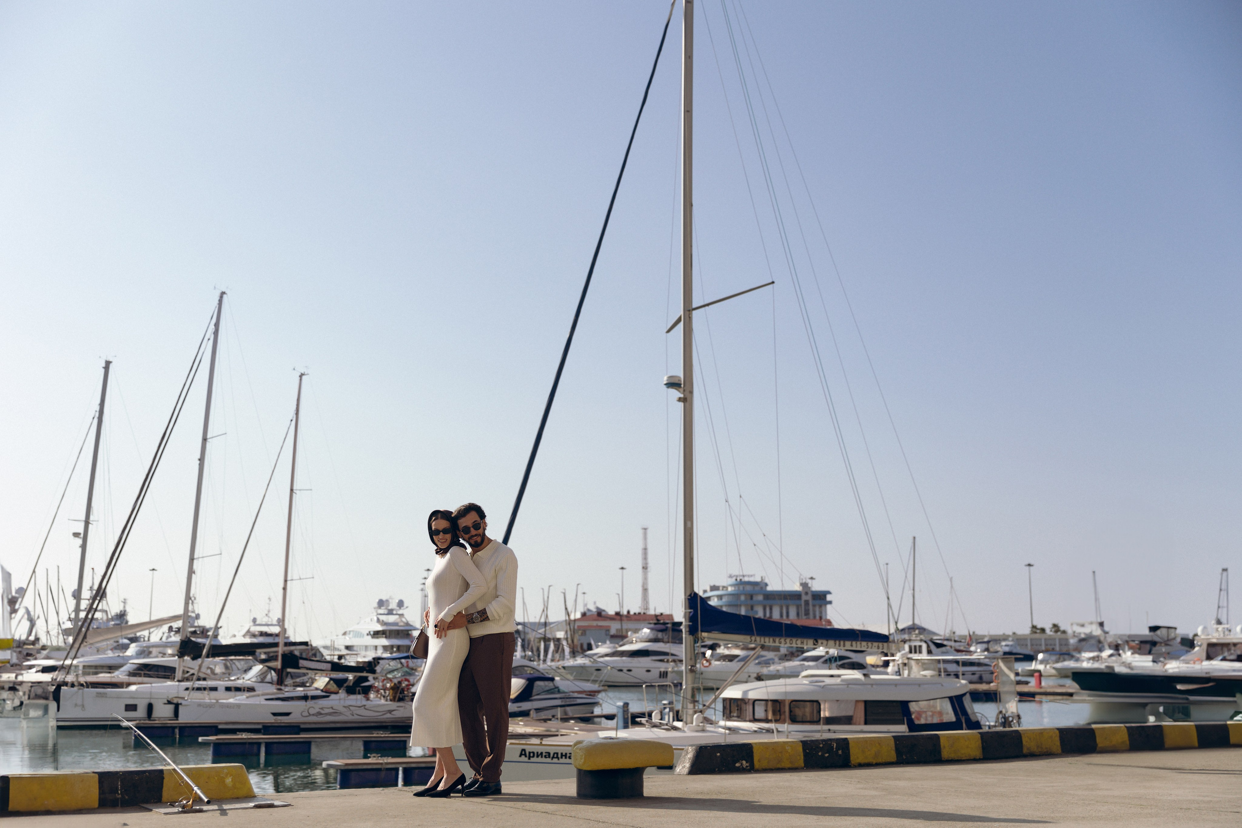 Морской порт в Сочи 12/02/2025. Свадебный  и семейный фотограф в Краснодаре