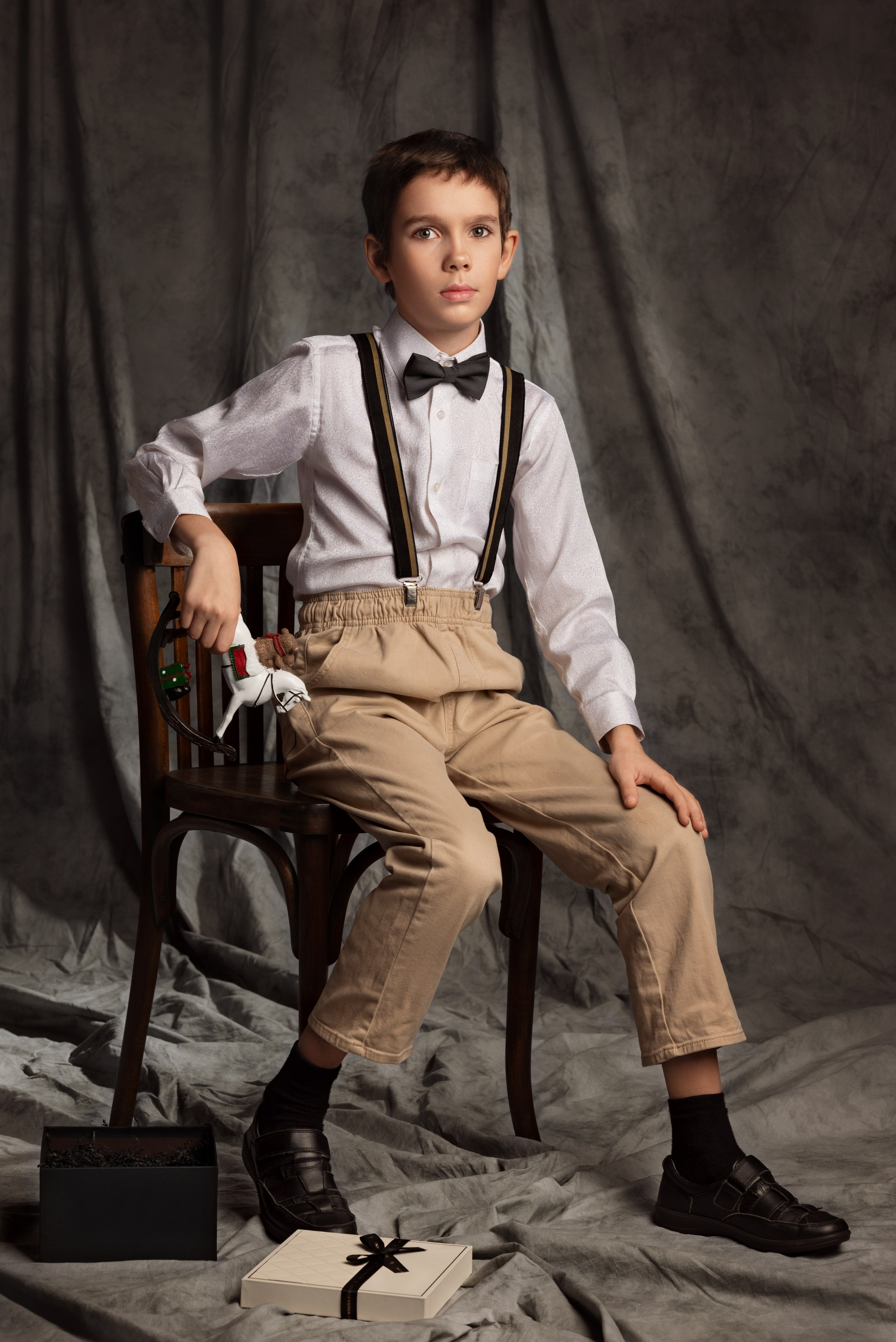 Детская художественная фотосессия в студии СПб