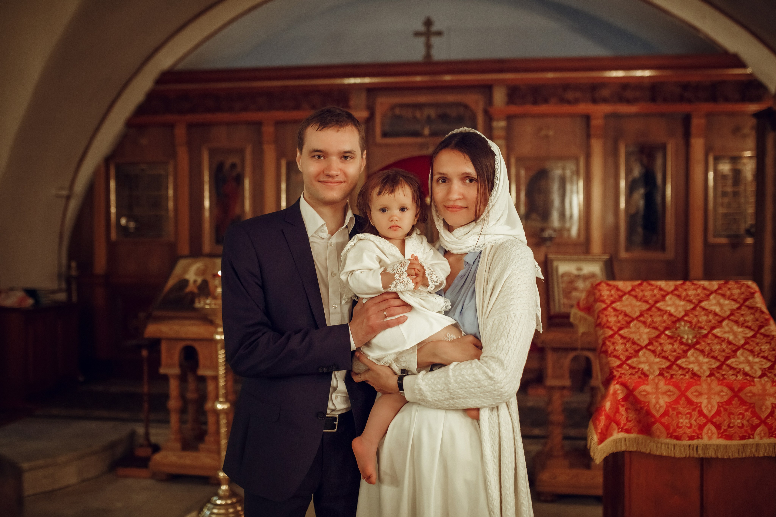 Крещение Даши. Фотограф на Крещение, семейный фотограф в Москве