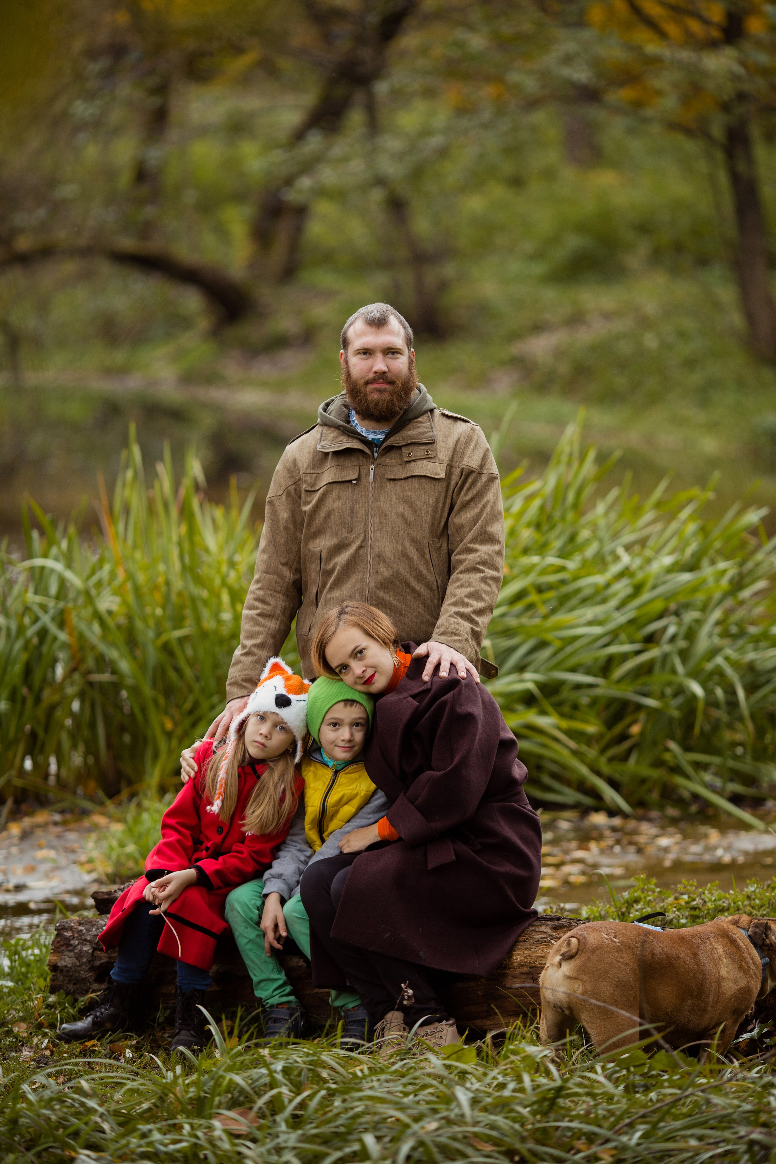 Саша и семья. Фотограф на Крещение, семейный фотограф в Москве