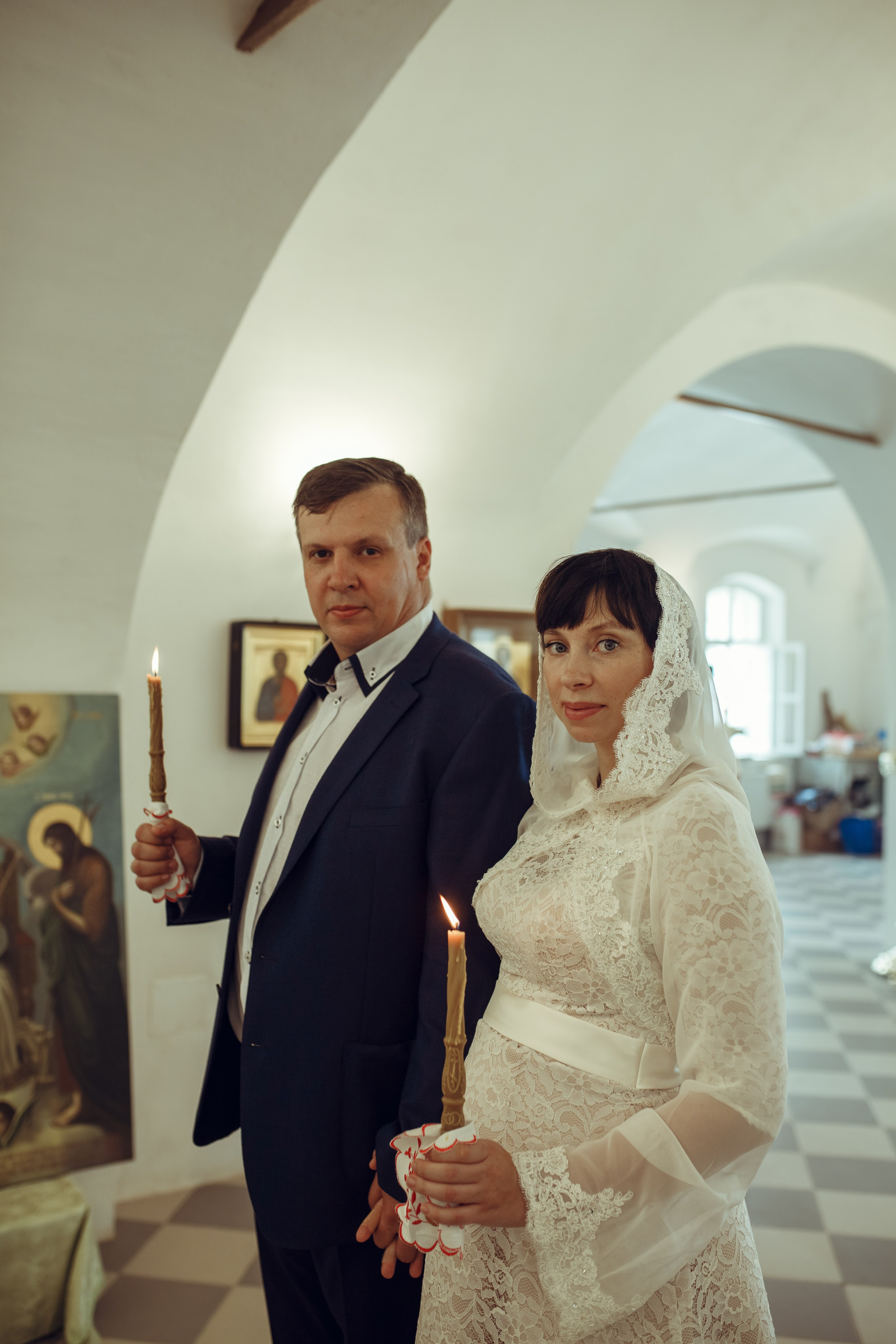 Венчание Оксаны и Дениса. Фотограф на Крещение, семейный фотограф в Москве