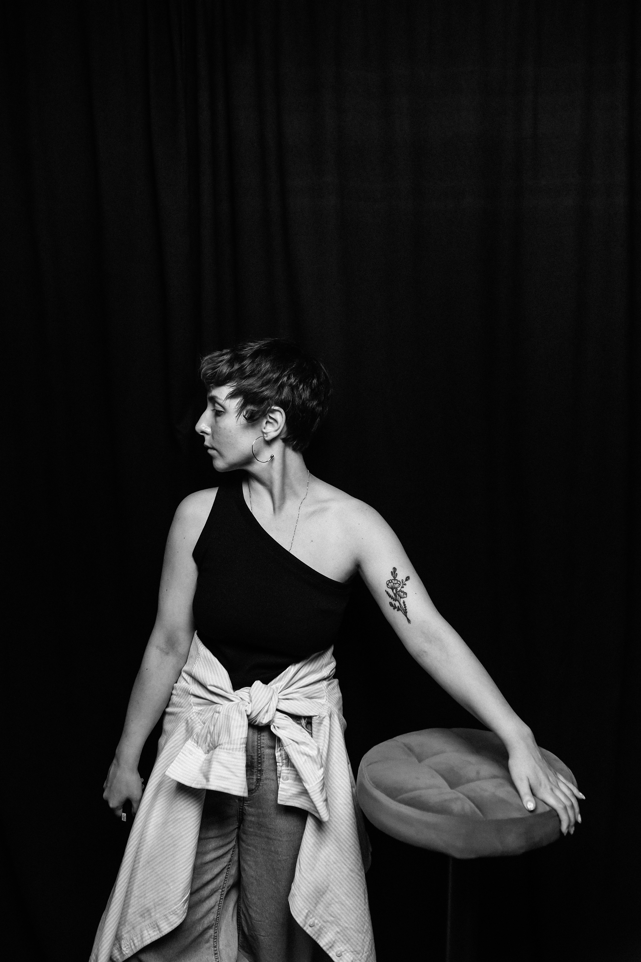 ЧБ. Фотостудия Автопортрета «Своими Глазами»