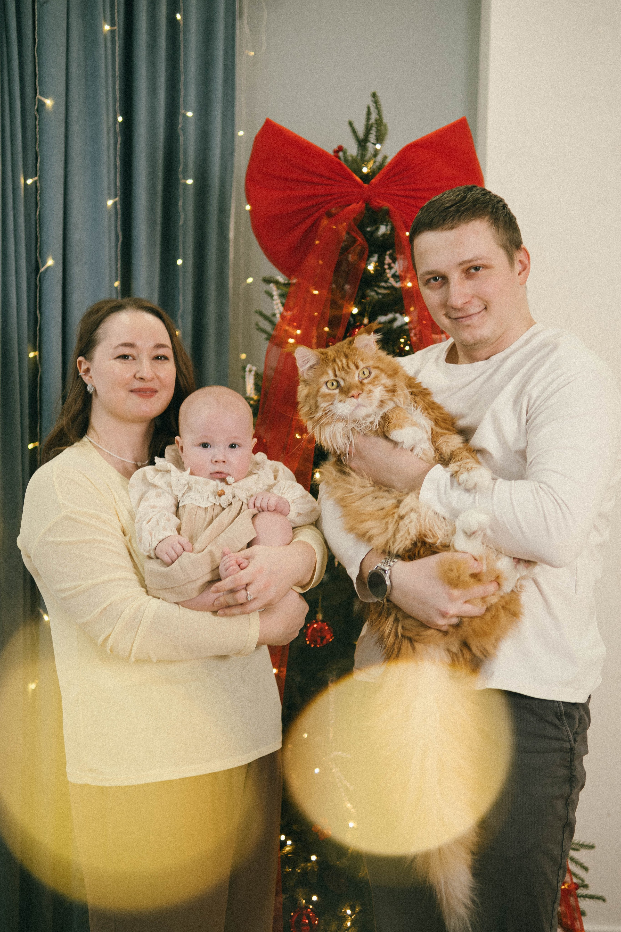 Лера, Артур и Машенька (Новый год 26). Анна Демидова — фотография для жизни и бизнеса в Абакане