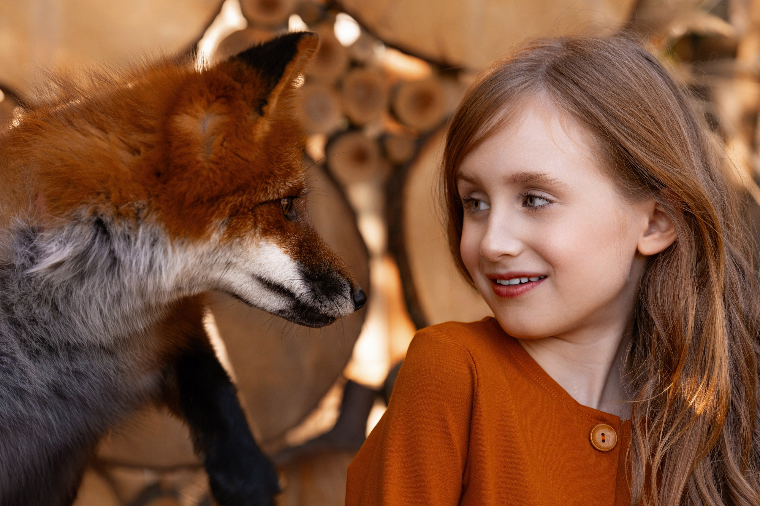 Детская фотосессия с животным. Трубинова Екатерина | Семейный фотограф | Москва