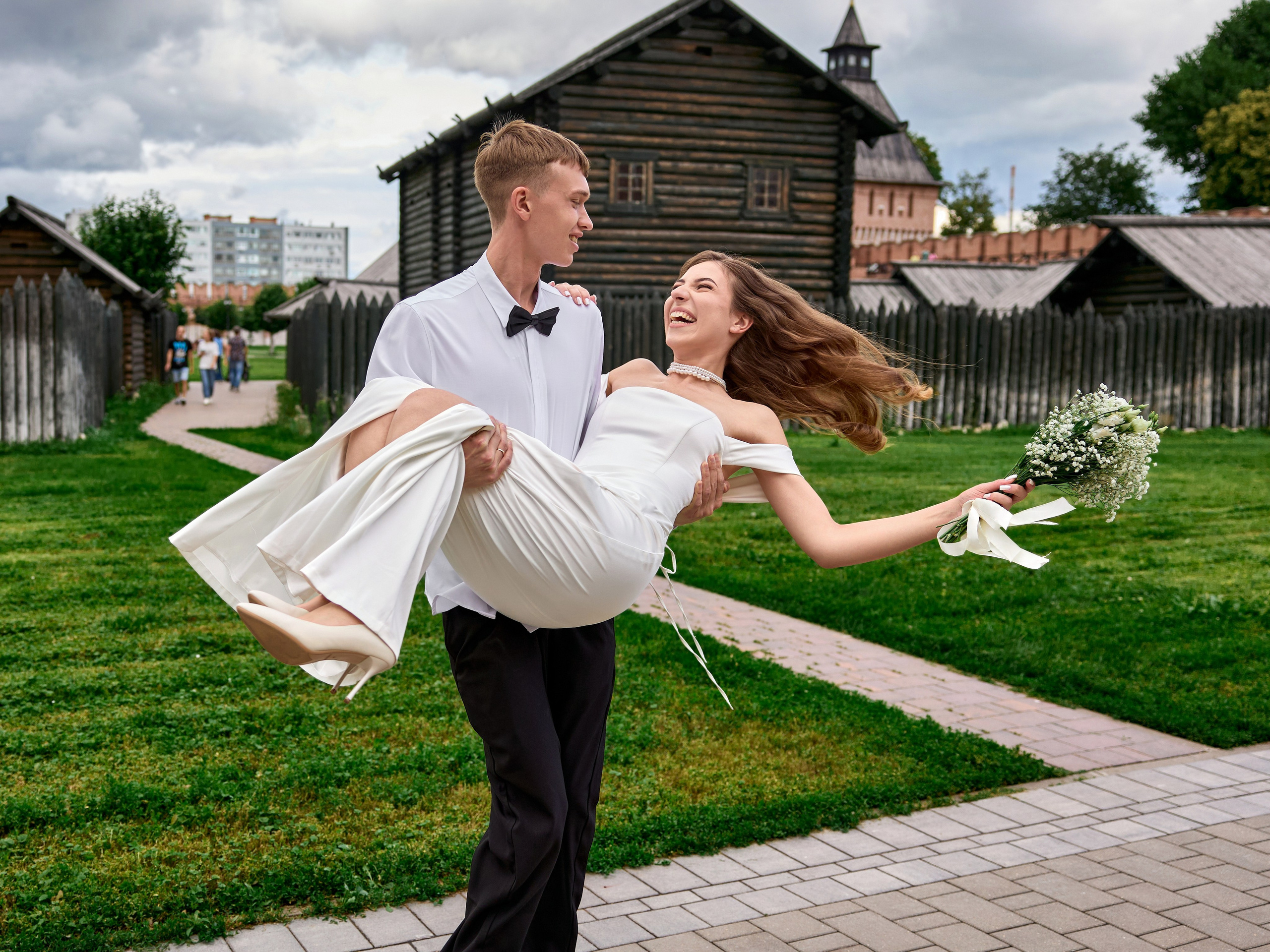 Свадебная прогулка в Тульском кремле