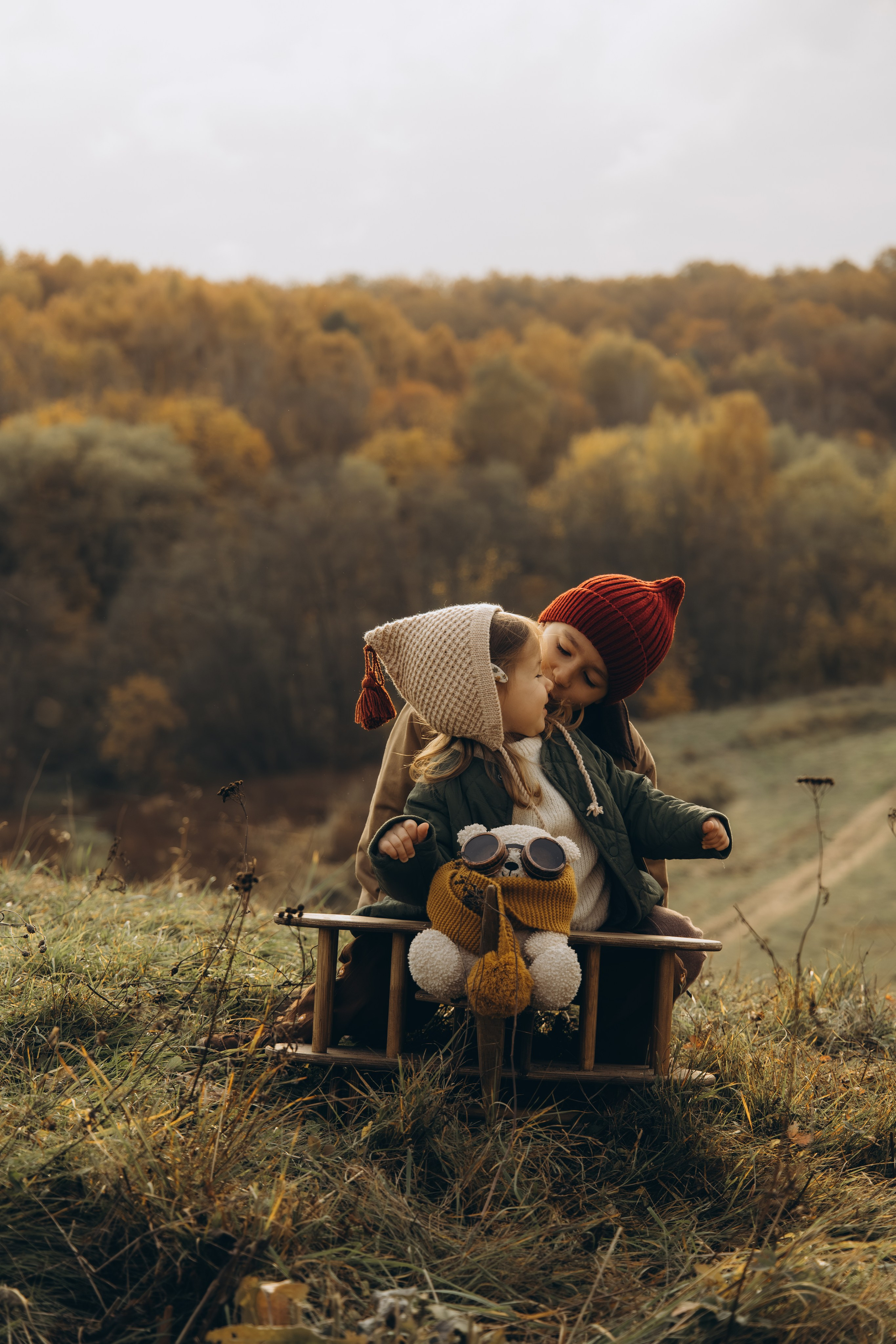 Теплая осенняя история. Семейный фотограф в Москве Лоншакова Кристина