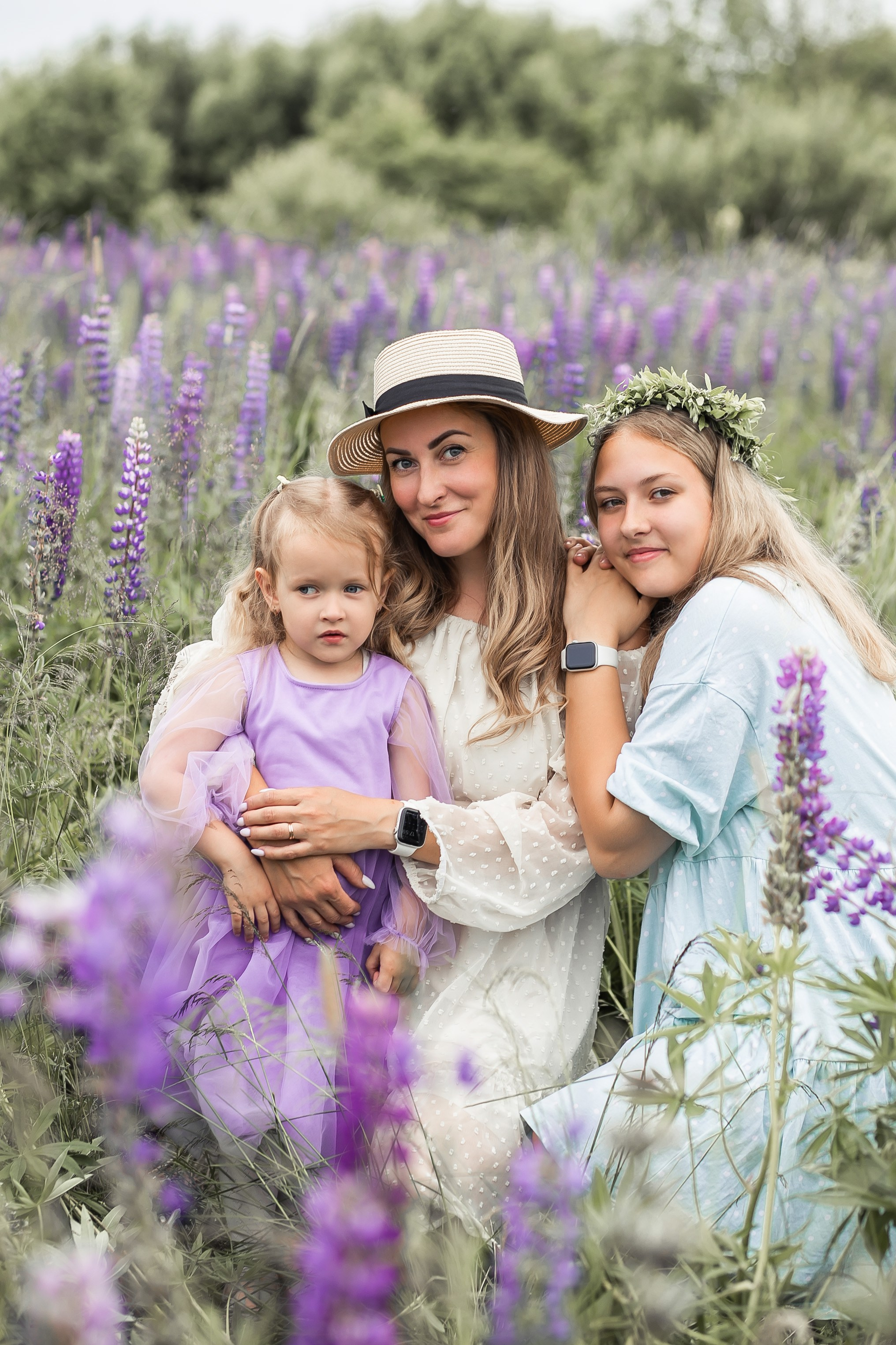 Екатерина, Алена и Анастасия. Свадебный и семейный фотограф в Колпино и СПб Юлия Папанова