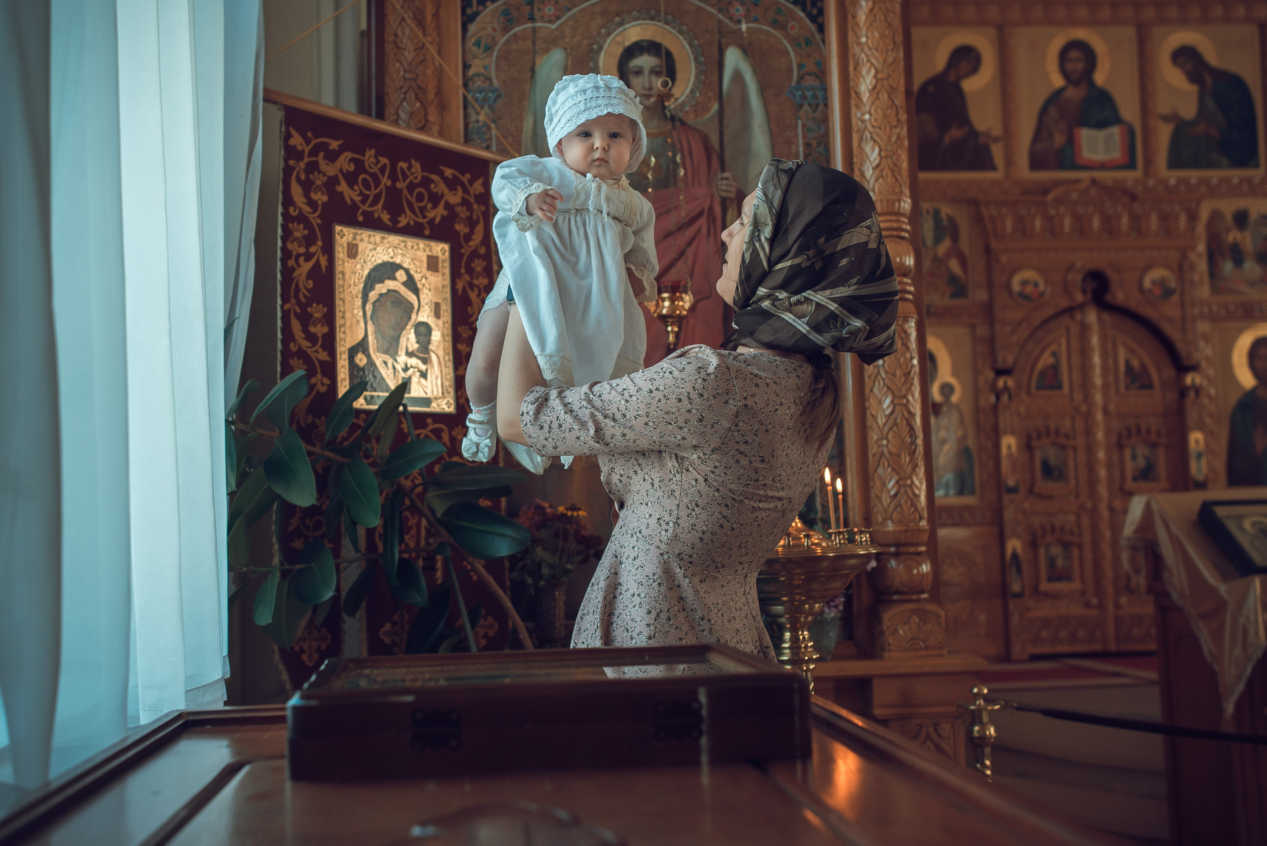 Таинство Крещения. Профессиональный фотограф Церковных Таинств в Чите Ткачук Юлия