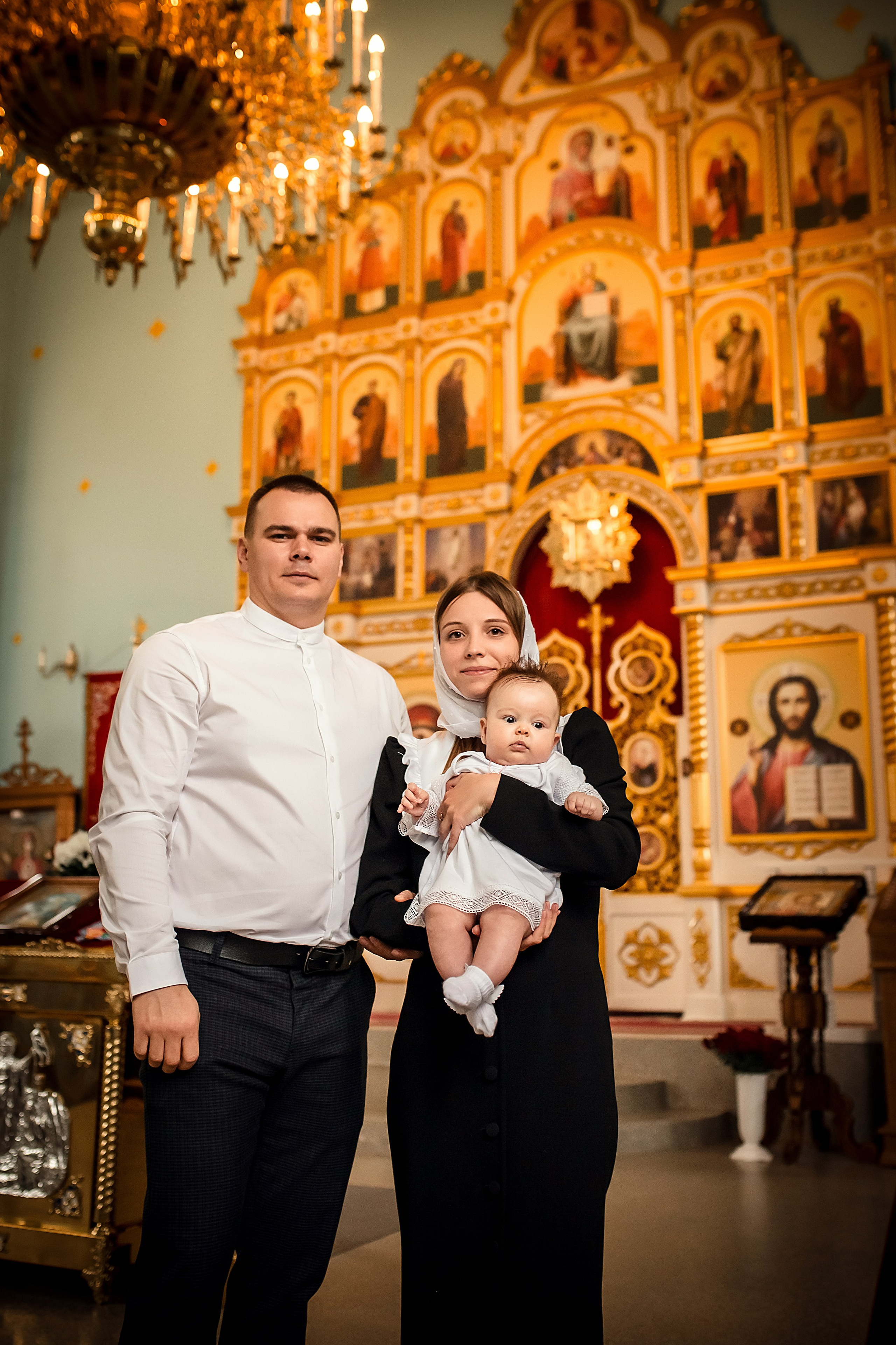 Крещение Верочки