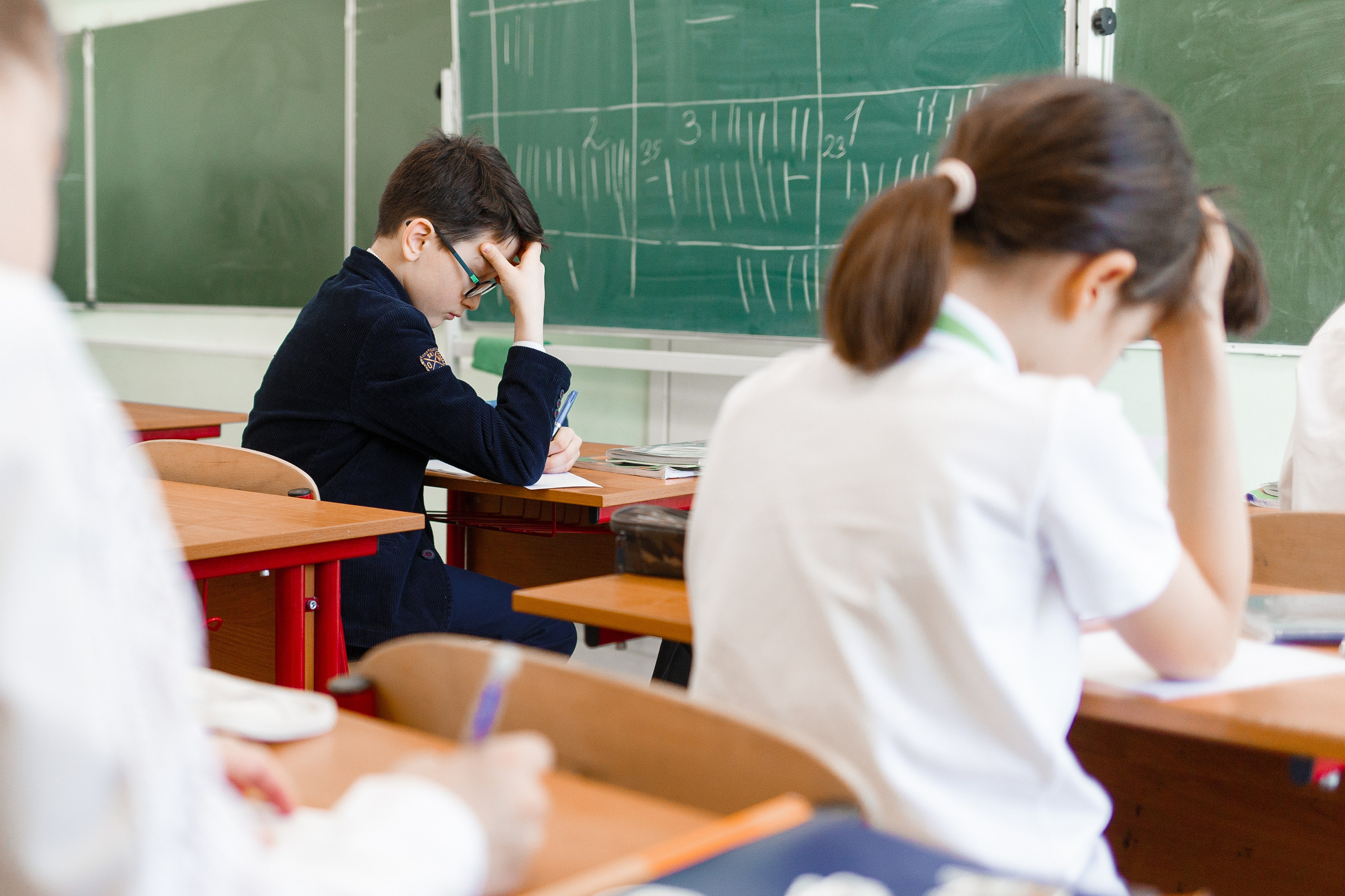 Школьная фотосъемка 3-го класса. Репортажный фотограф Борис Геер