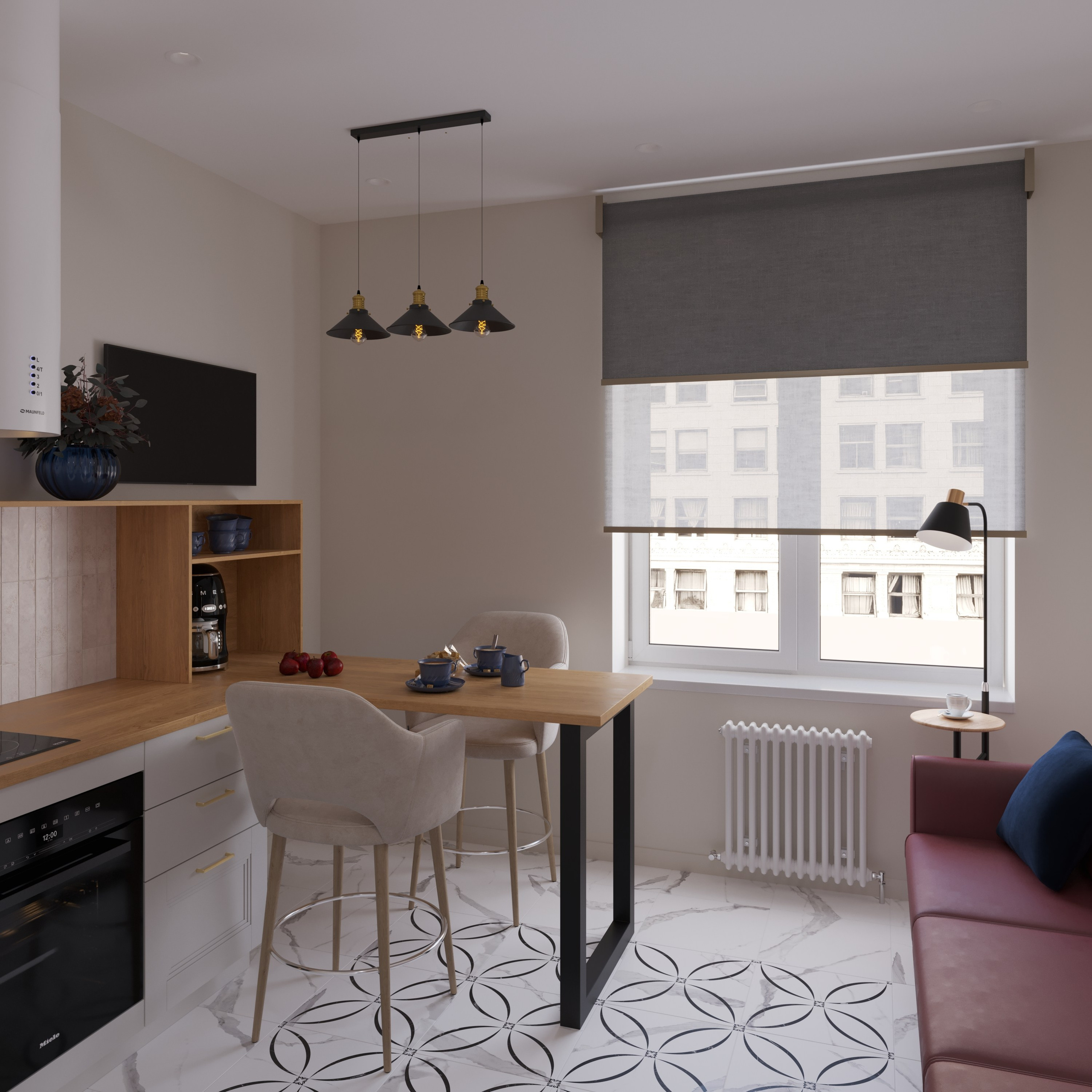 ЖК Дом с курантами, г. Санкт-Петербург. Проект в реализации. Дизайн-студия интерьеров Юлии Ивановой