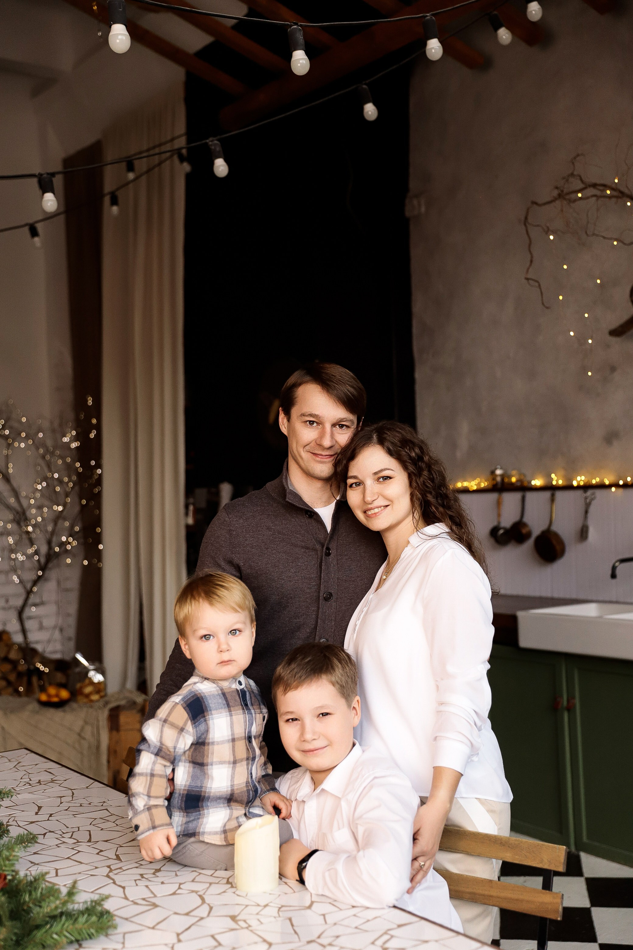 Елена, Василий, Евгений и Матвей. Семейный фотограф в Екатеринбурге и Красноуфимске Евгения Лягаева