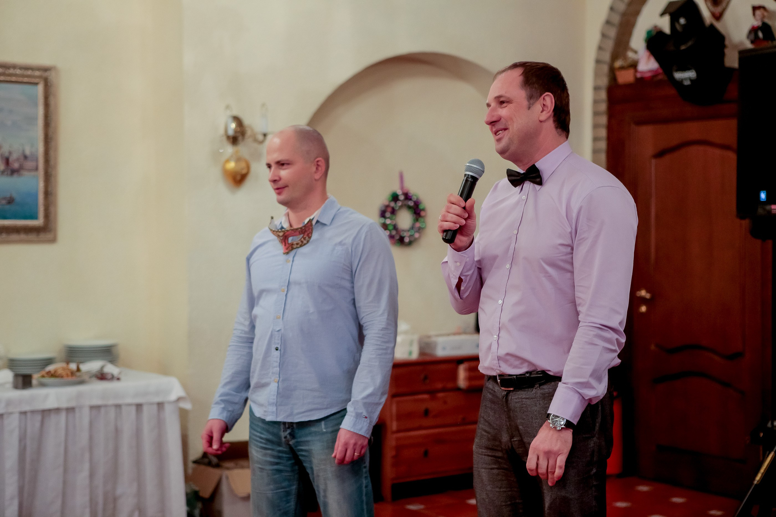 Корпоратив. Max Matvich and Victoria Basova are professionals in their field