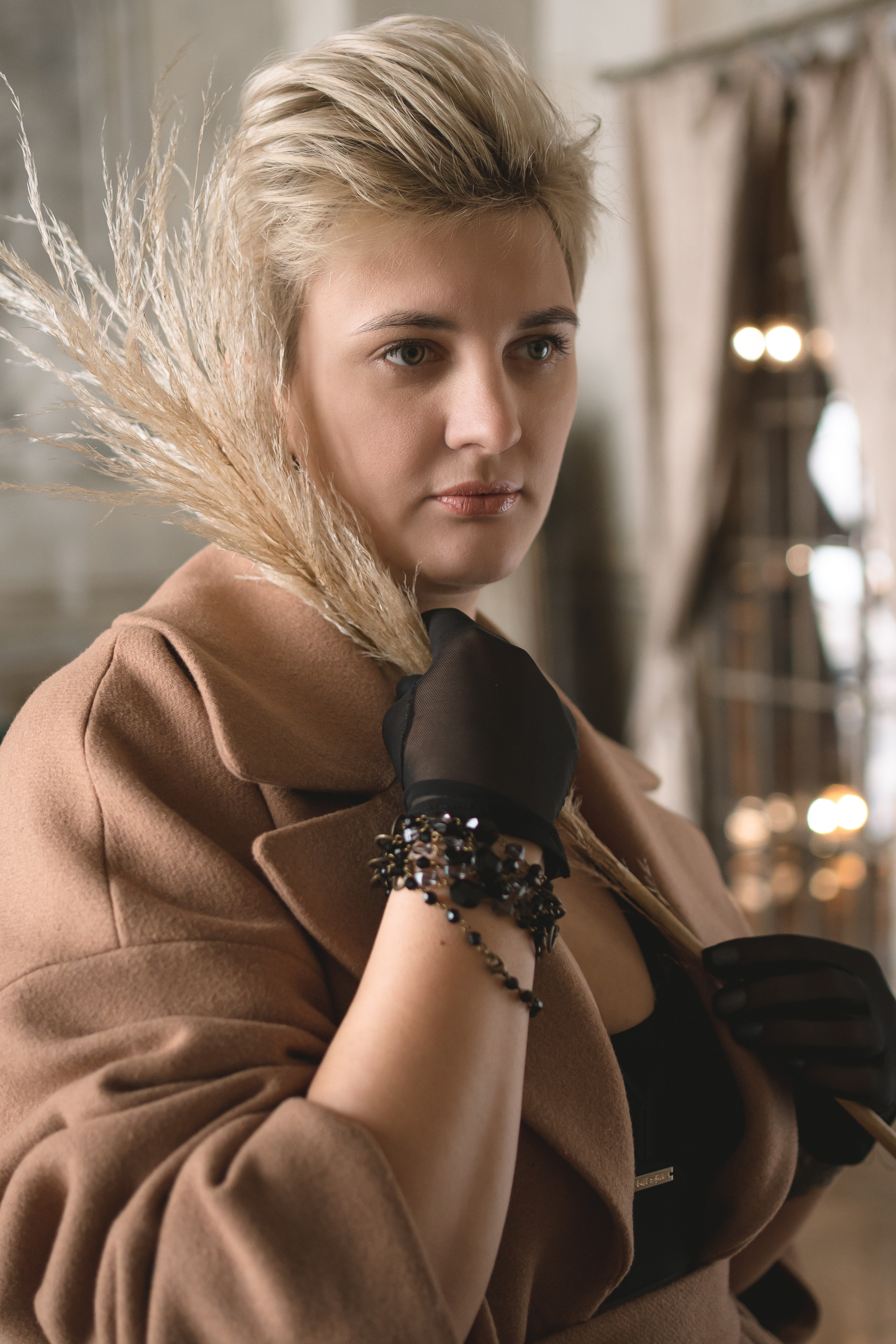 Настя (будуарная съемка в студии). Женский, мужской портрет, семейные съемки в Москве. Контент съемка