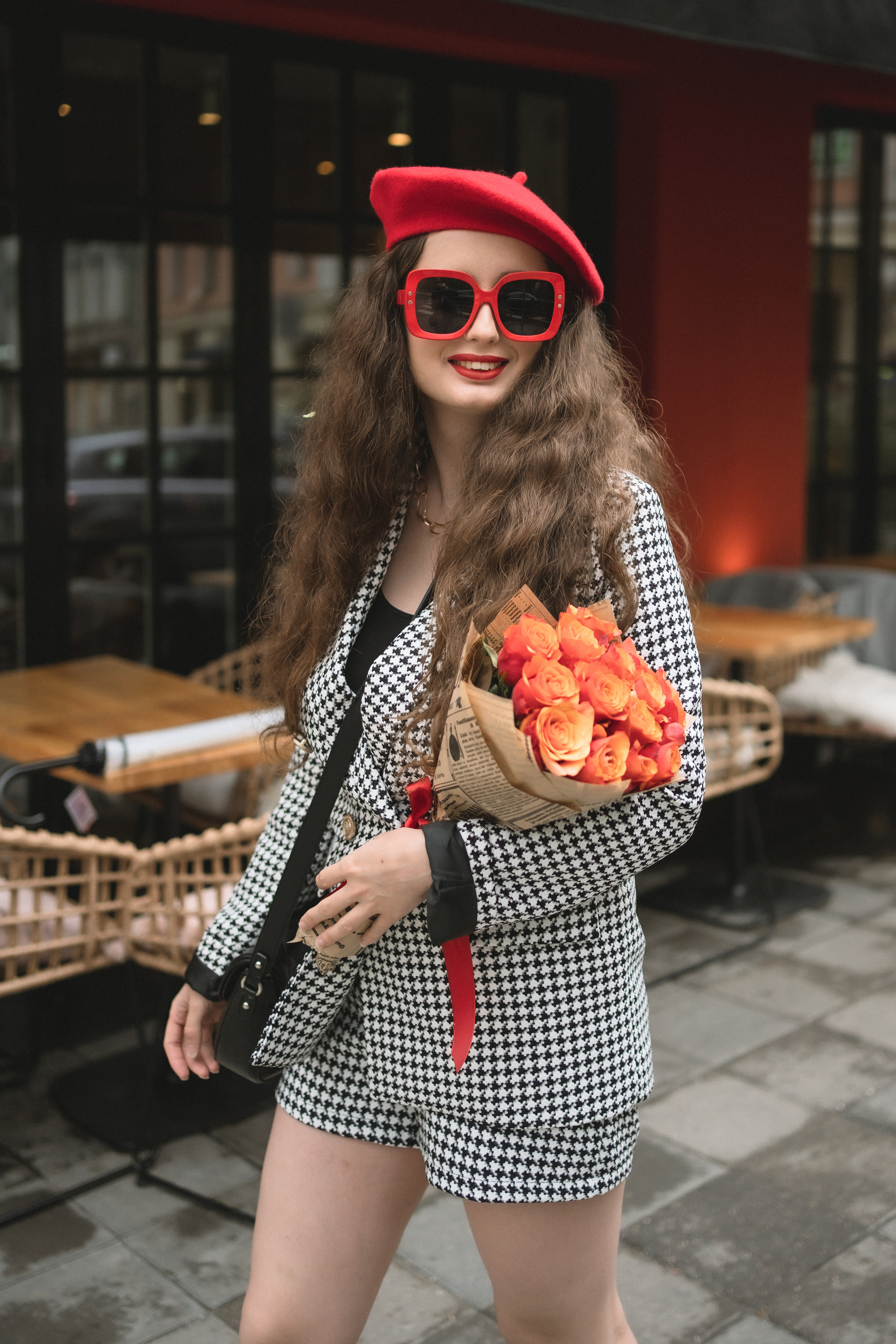 Саша (стилизованная съемка Эмили в Париже). Женский, мужской портрет, семейные съемки в Москве. Контент съемка