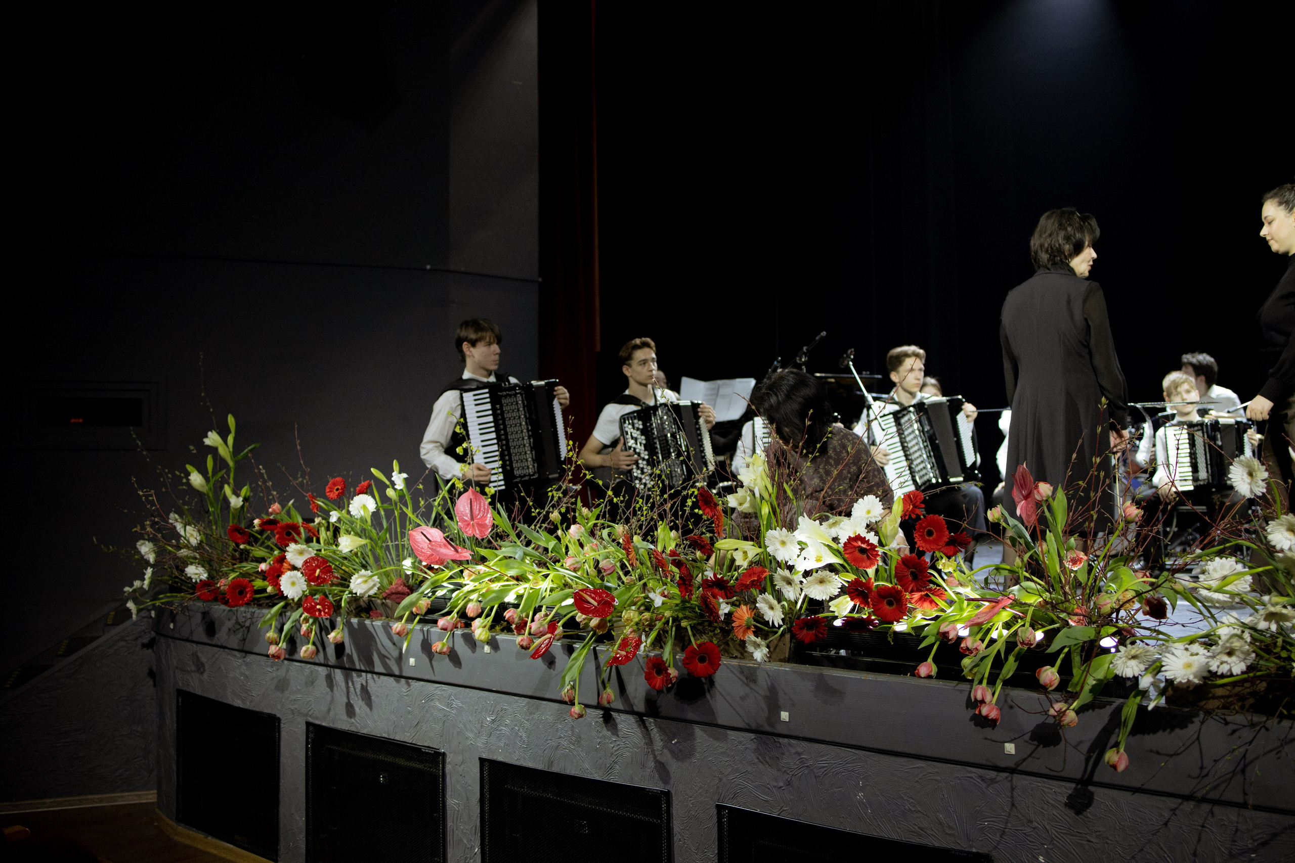 Оформление Отчетного концерта Музыкальной школы Глазунова. Оформление свадеб, декор свадеб Вера Маркова, Москва