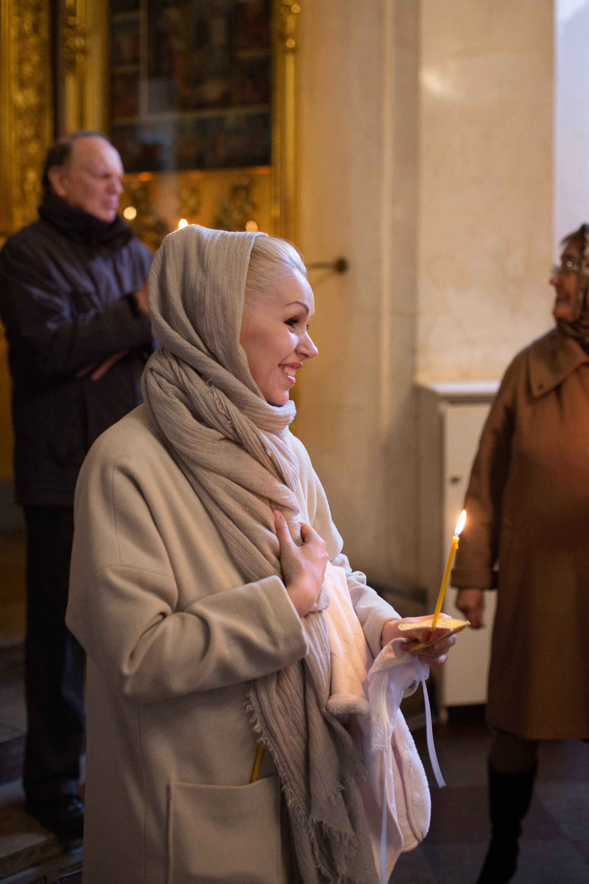 Крещение Ксении в Спасо-Преображенском соборе. Фотограф Анастасия Малеева