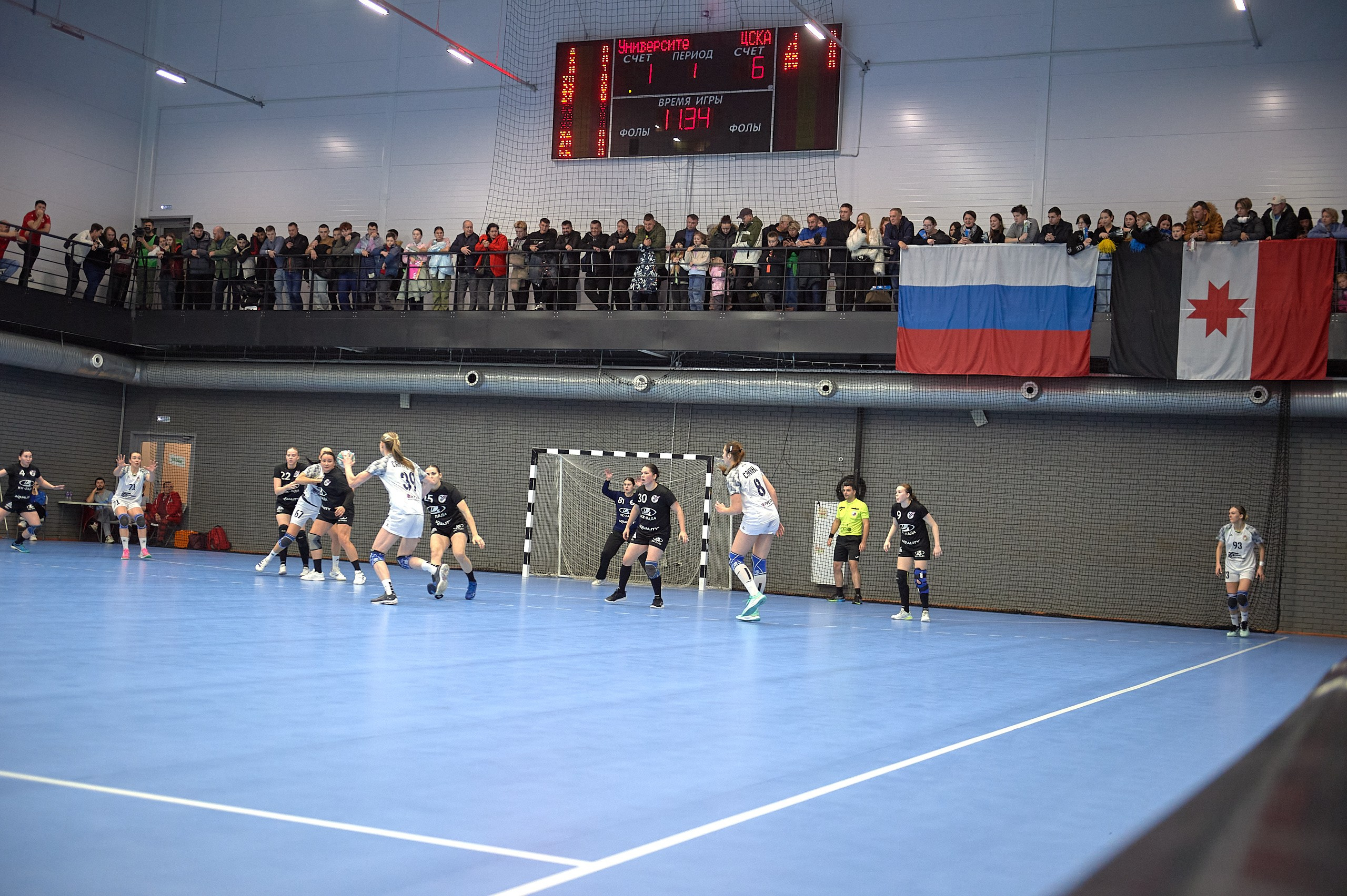 Гандбол. OLIMPBET Суперлига. «Университет» — «ЦСКА». Спортивный репортажный фотограф в Ижевске Сергей Мерзляков