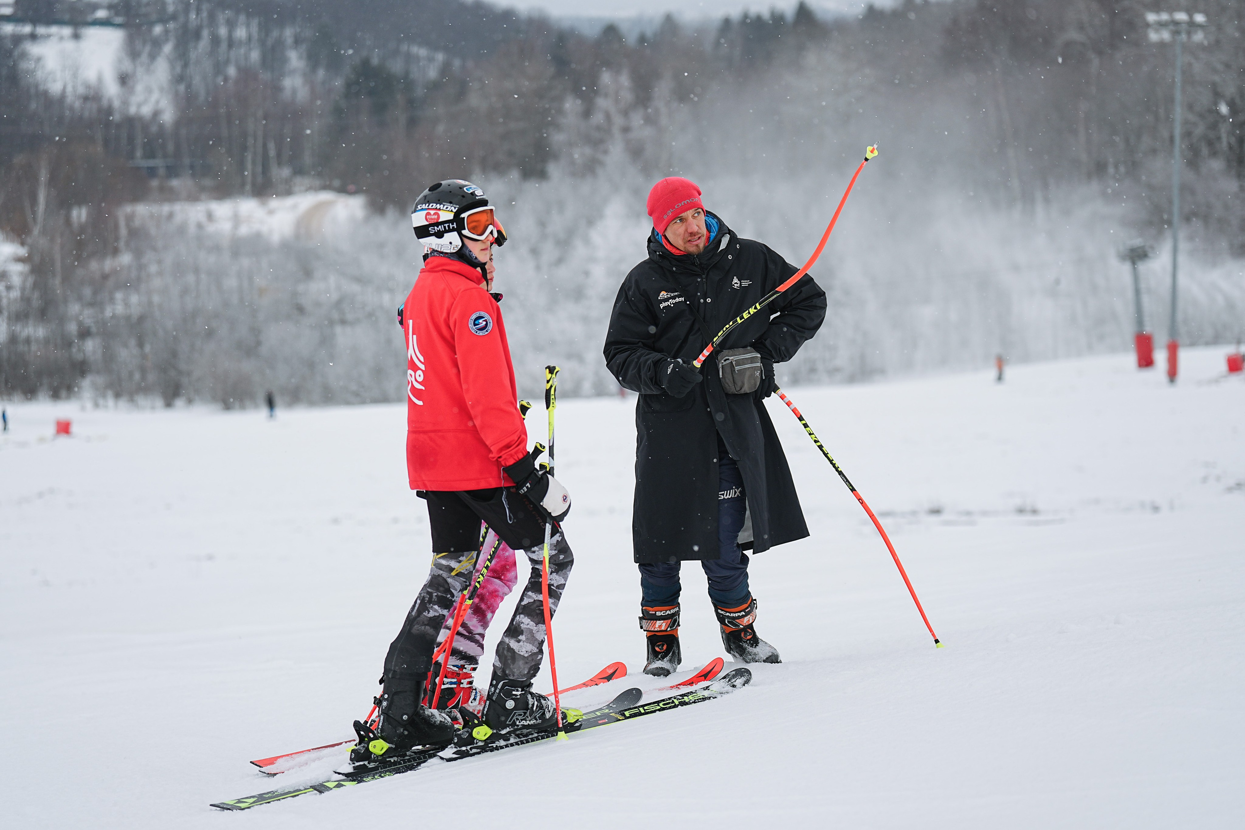 Горные лыжи. Первенство Центрального Федерального Округа. GS U14 Шуколово. Фотограф Студитский Евгений