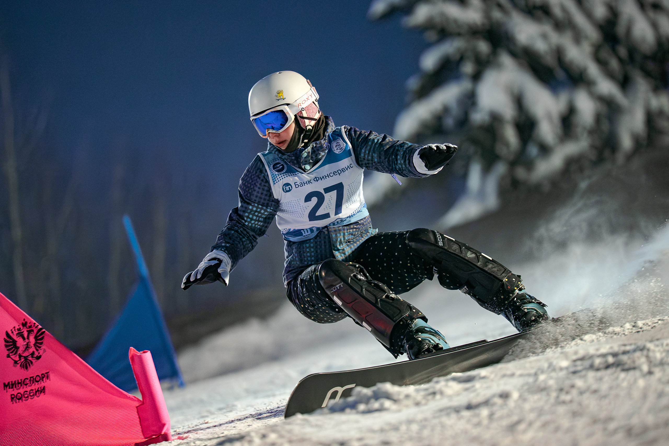2026.02.06 | Первенство Дмитровского м. о. по сноуборду, PGS. Фотограф Студитский Евгений