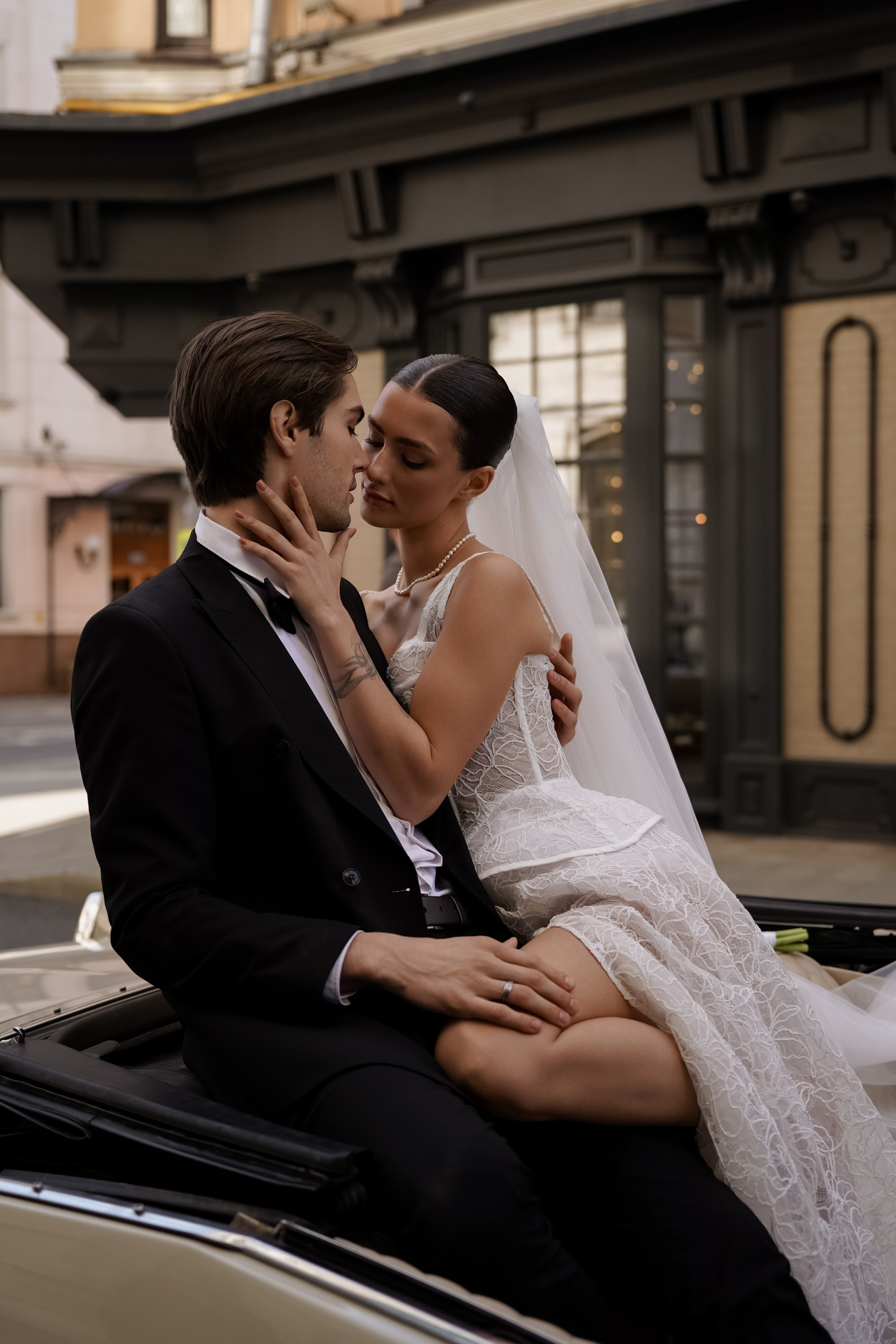 Свадебная Фотосессия с кабриолетом в Москве