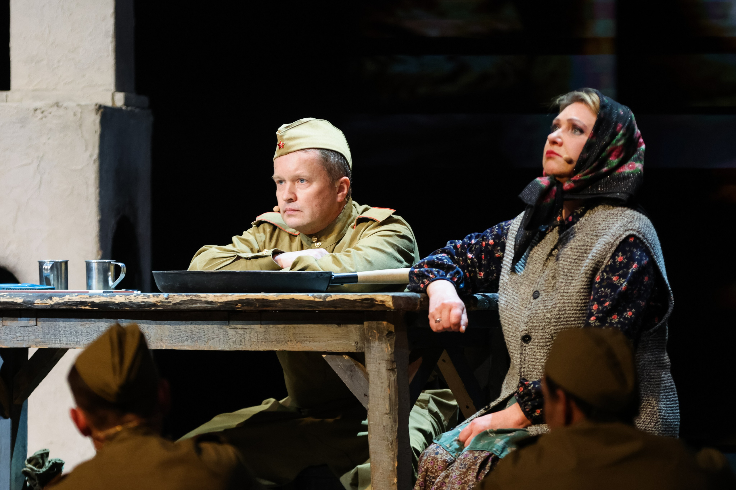 Василий Теркин, театр «Русская песня». Фотограф Ольга Махалова — Санкт-Петербург, Москва, Нижний Новгород