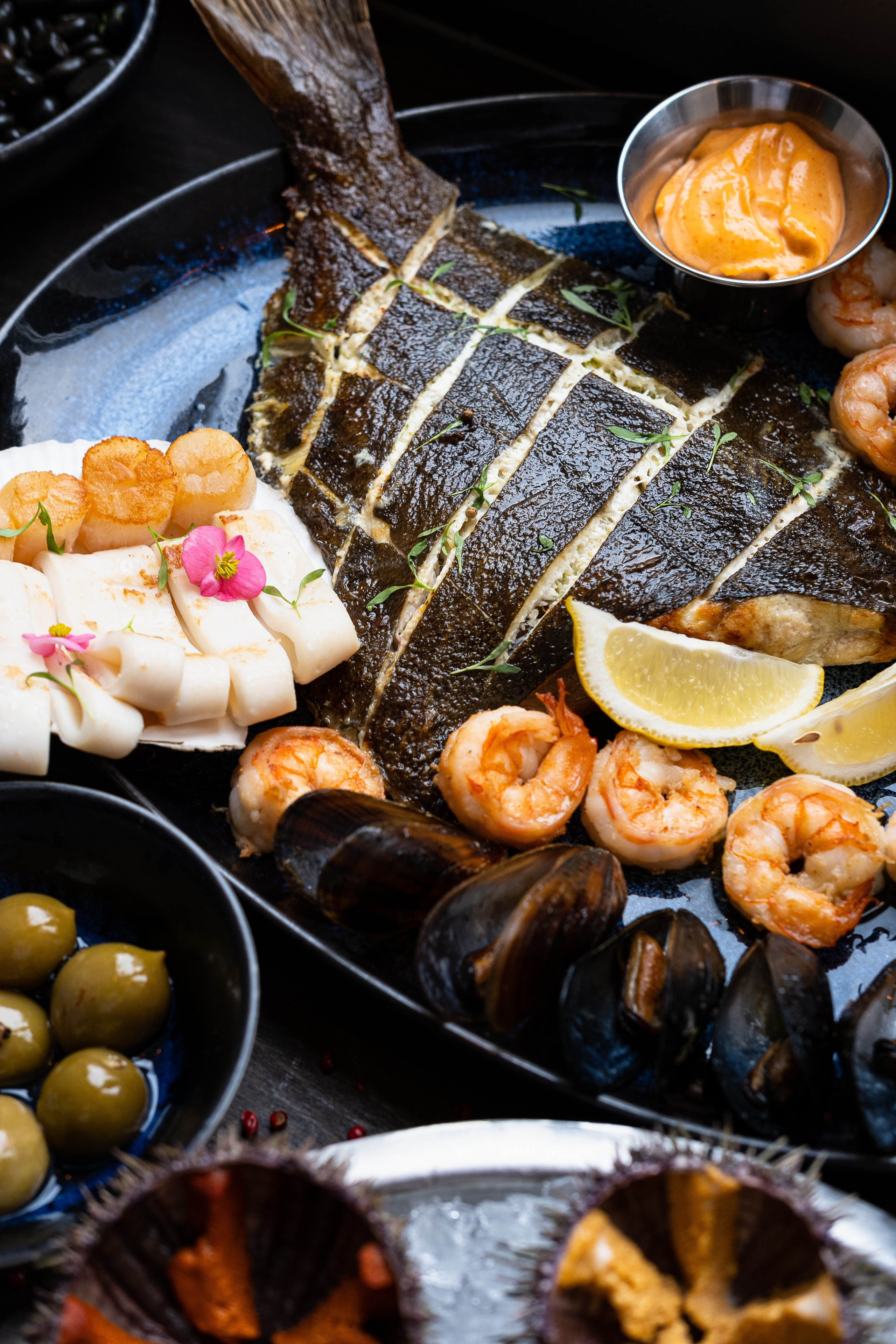 La Perla Seafood Bar. Главная