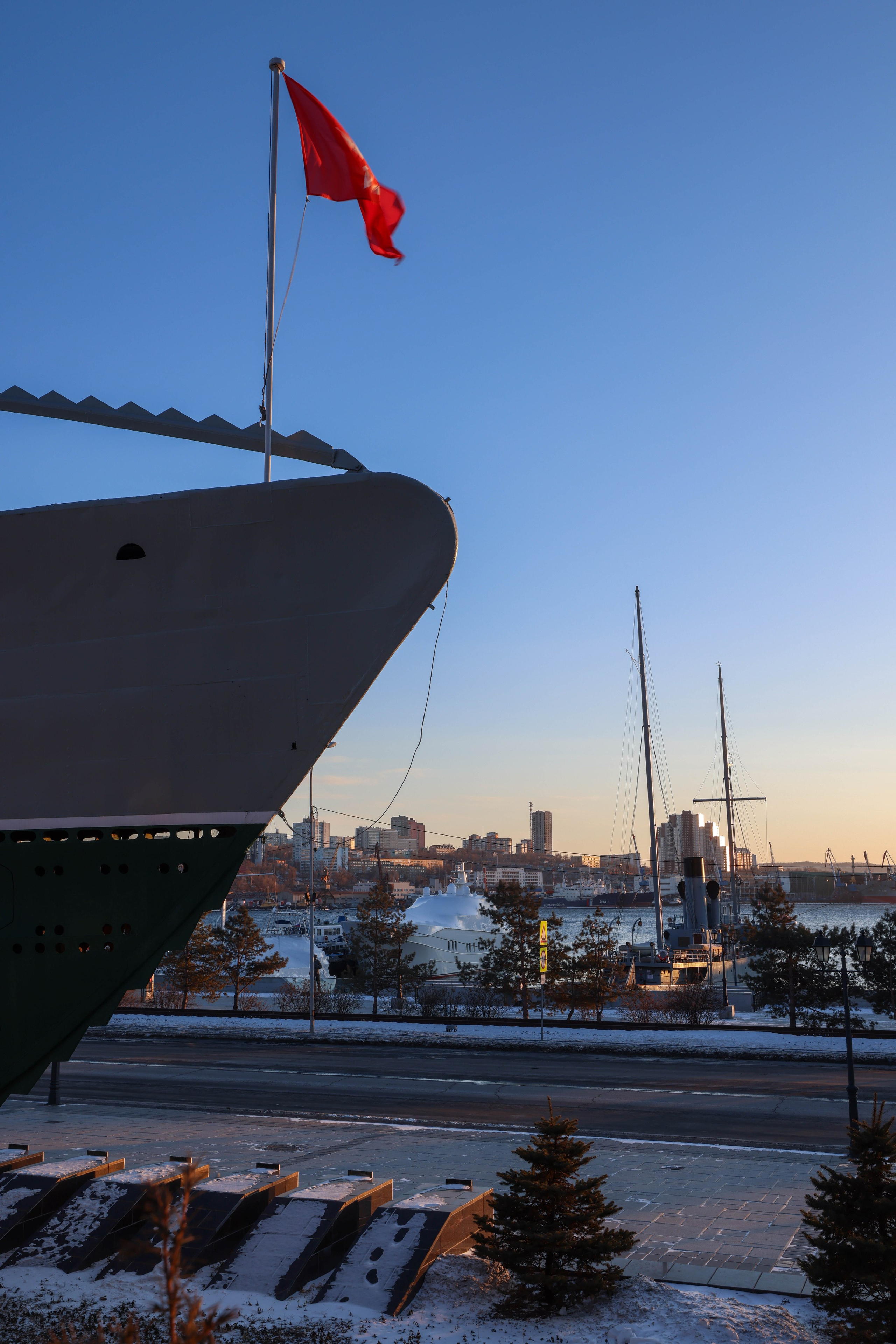 Центральные улицы. Турист оптимист