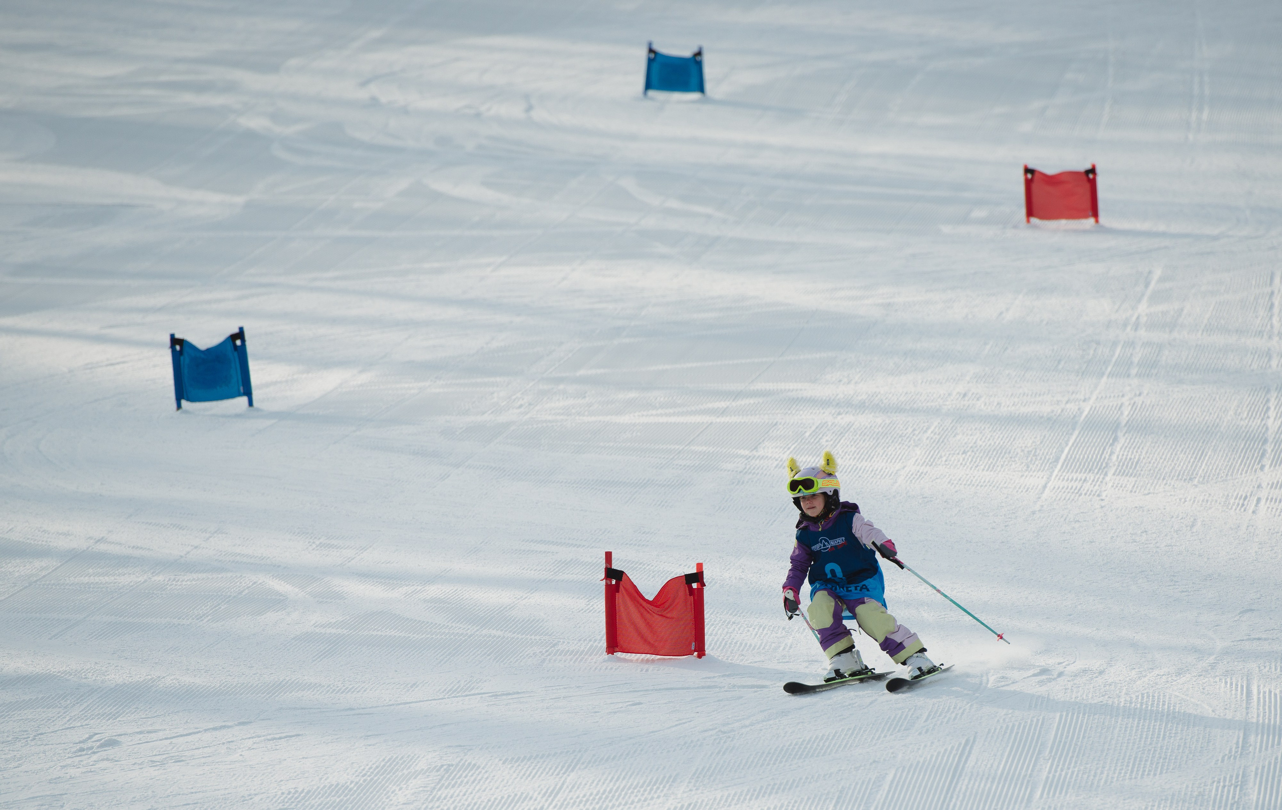 Детские соревнования/Лыжи. Фотограф Мария Каюрова