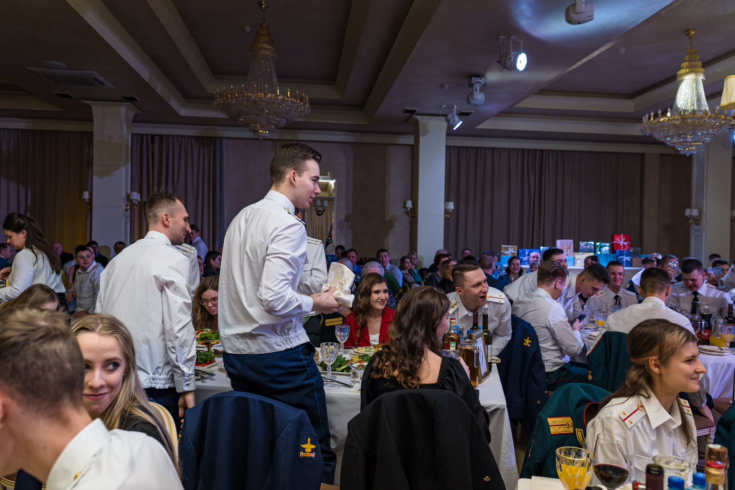 Фотосъемка выпуска военной академии и вручение дипломов