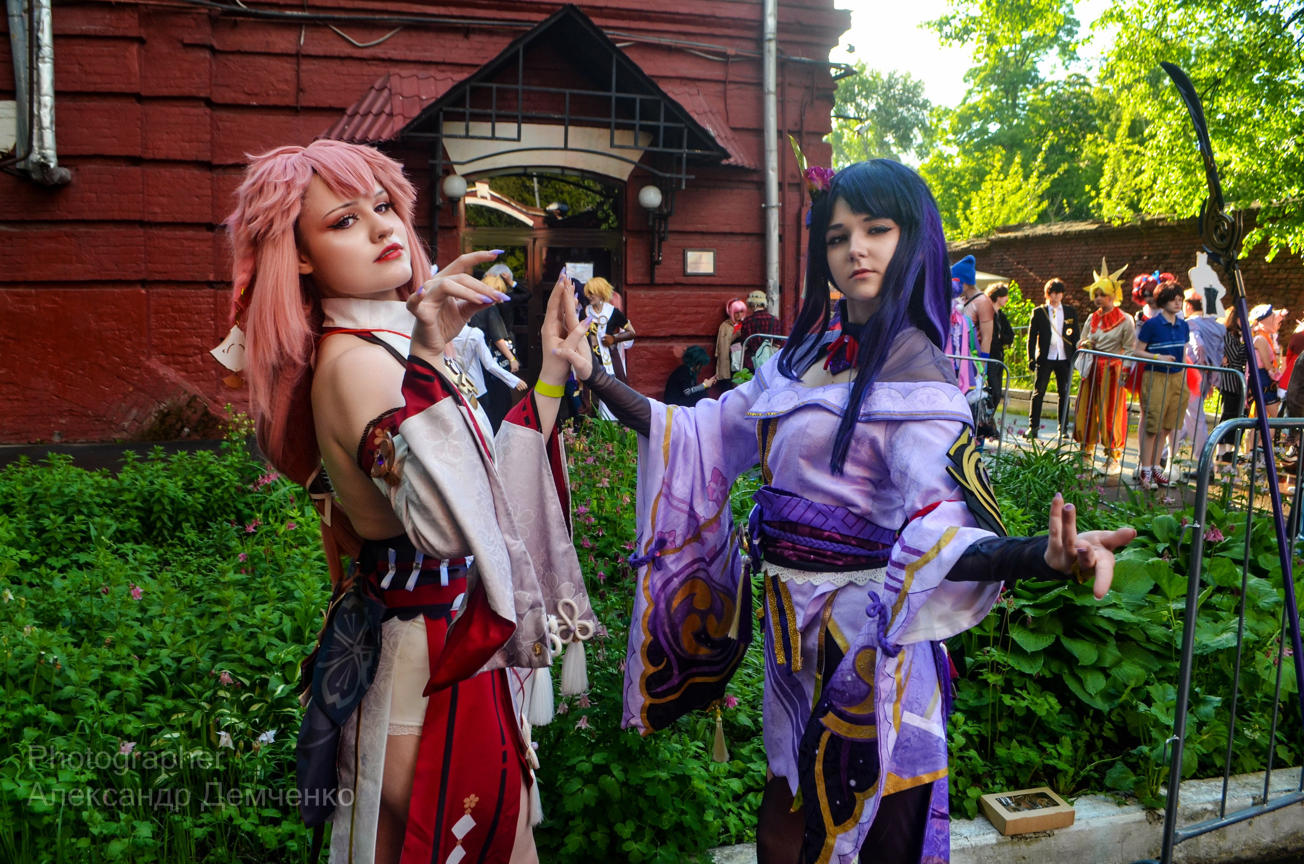 Фотосессия на фестивале косплея Never Party 3.0 в Москва
