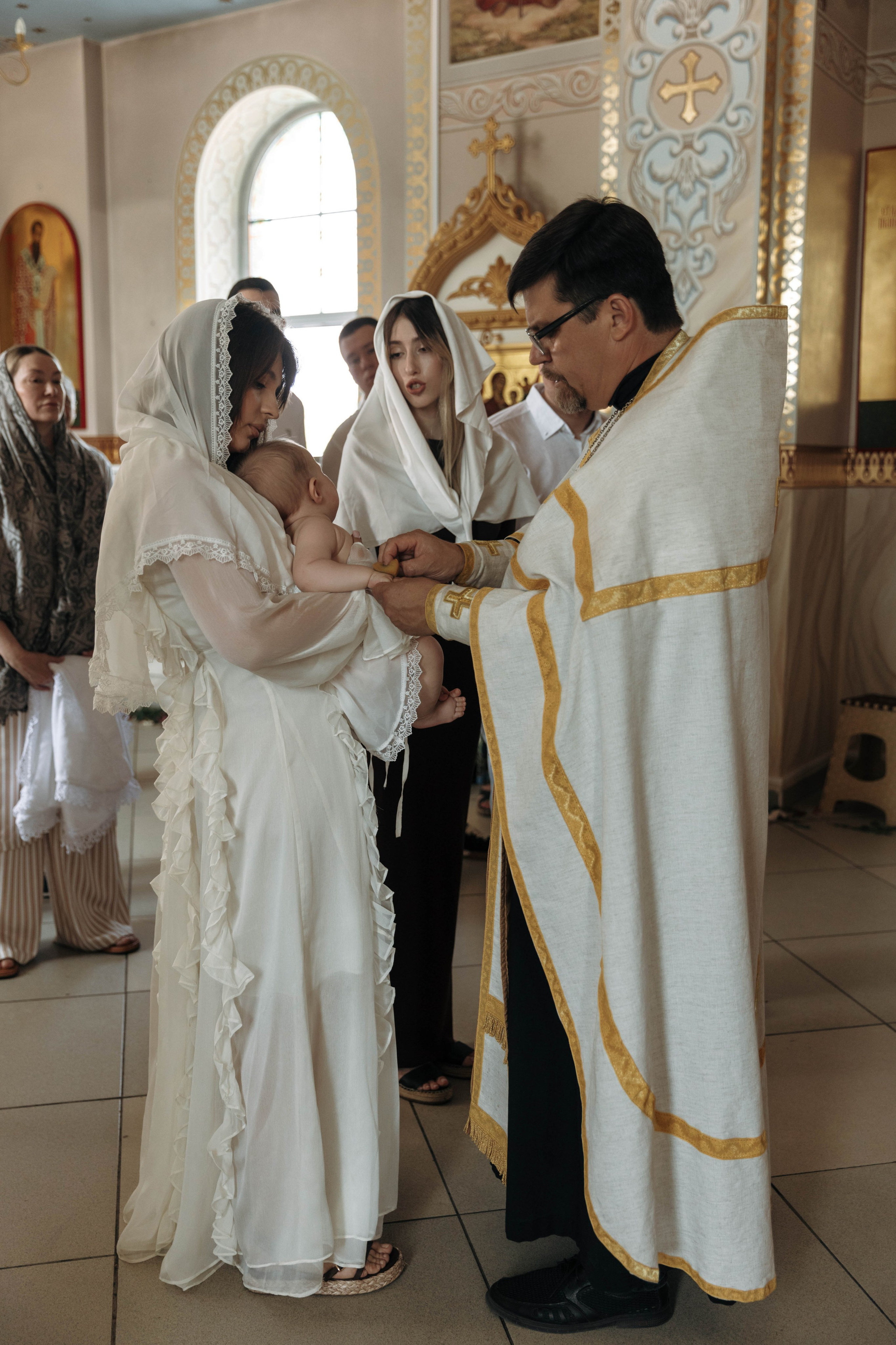 Таинство Крещения Льва. Фотограф Сальск Катерина