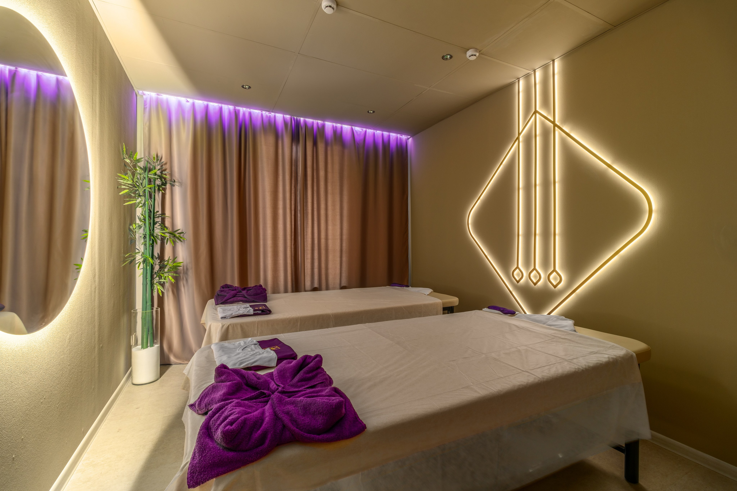 Интерьерная фотосъёмка SPA-салона Тайрай