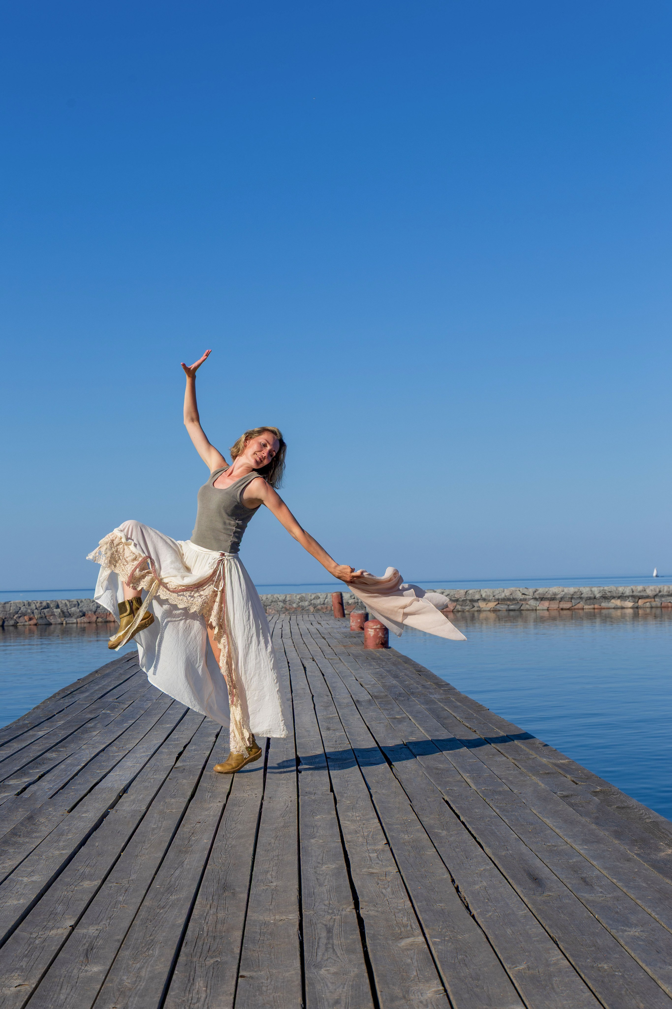Юля на маяке. Портретный и семейный фотограф Санкт-Петербург