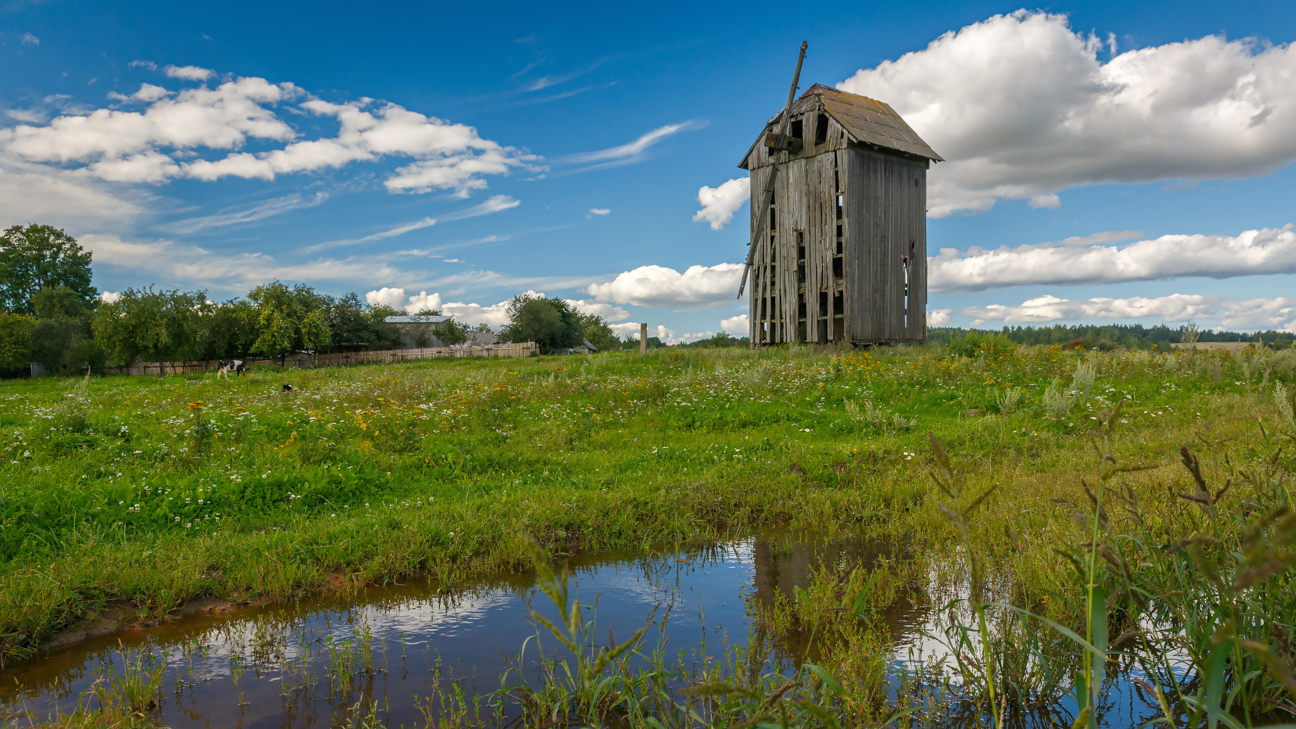 Заброшенная мельница в д. Солтаны. Фотограф Евгений Стельмах в Молодечно и Минске