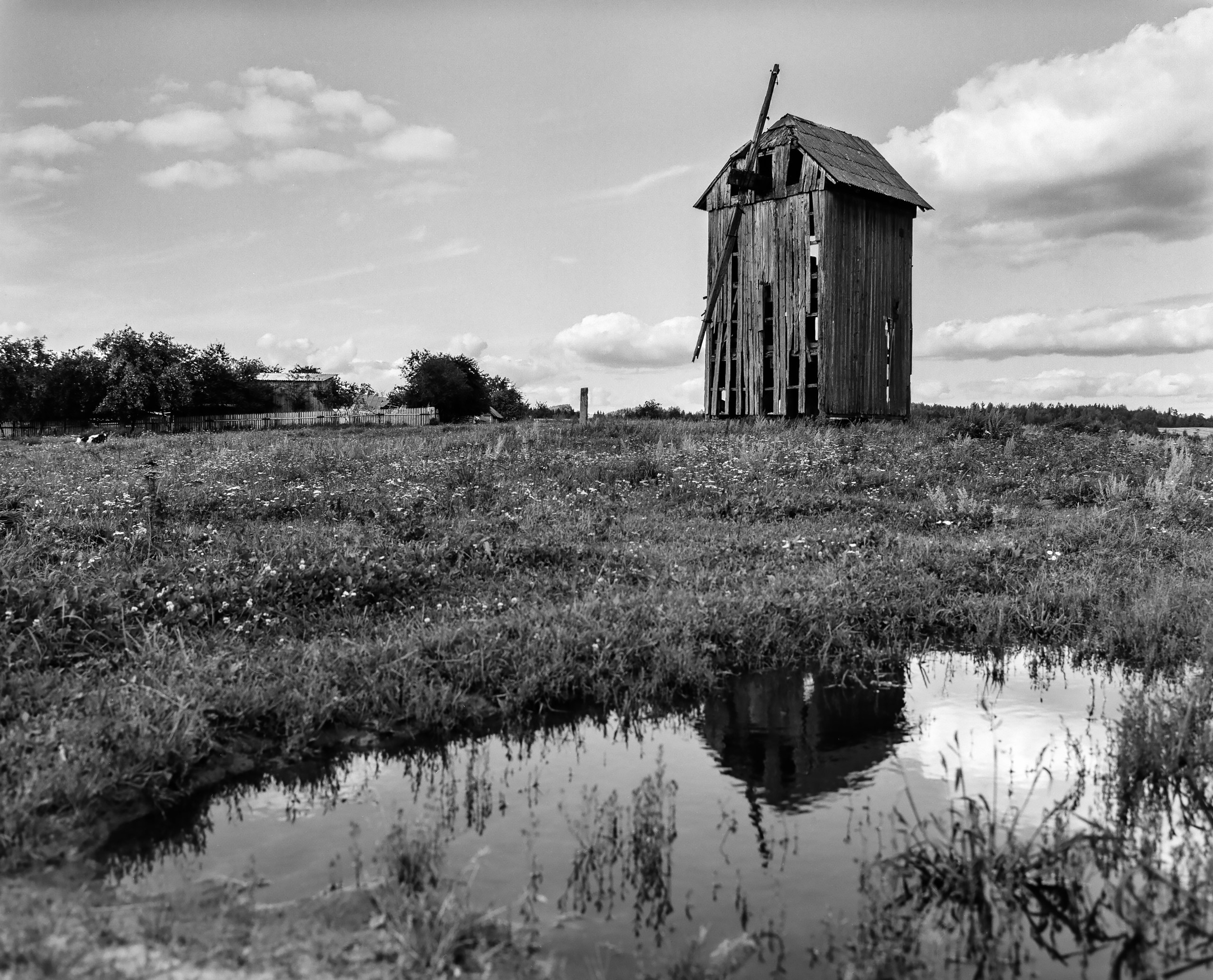 Заброшенная мельница в д. Солтаны. Фотограф Евгений Стельмах в Молодечно и Минске