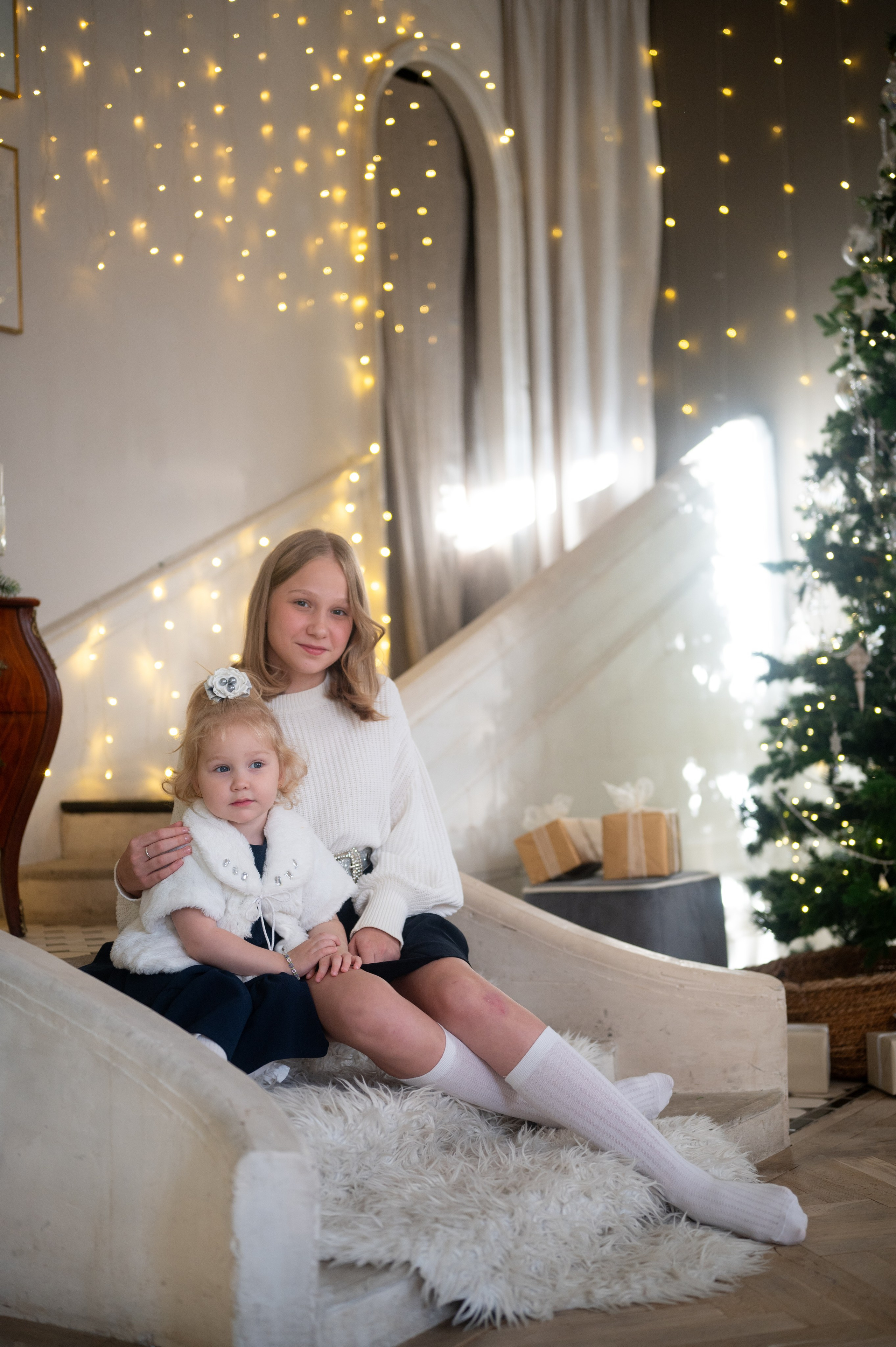 Фотостудия «Файн-арт» Новый год 2024-25. Фотограф новорожденных, семейный детский в Тюмени Татьяна Морозова