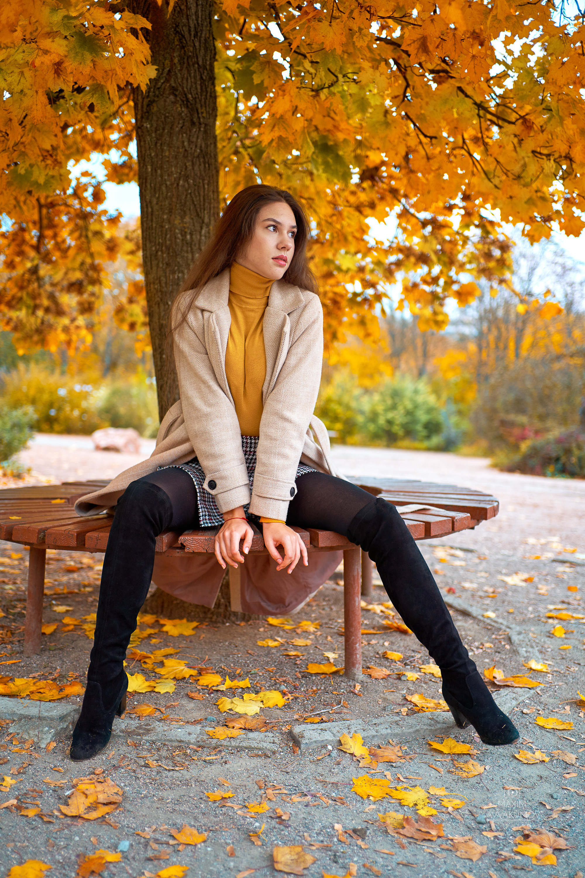 Парк ТНУ, осенняя прогулка. Портретный и свадебный фотограф в Крыму Аввакумов Максим