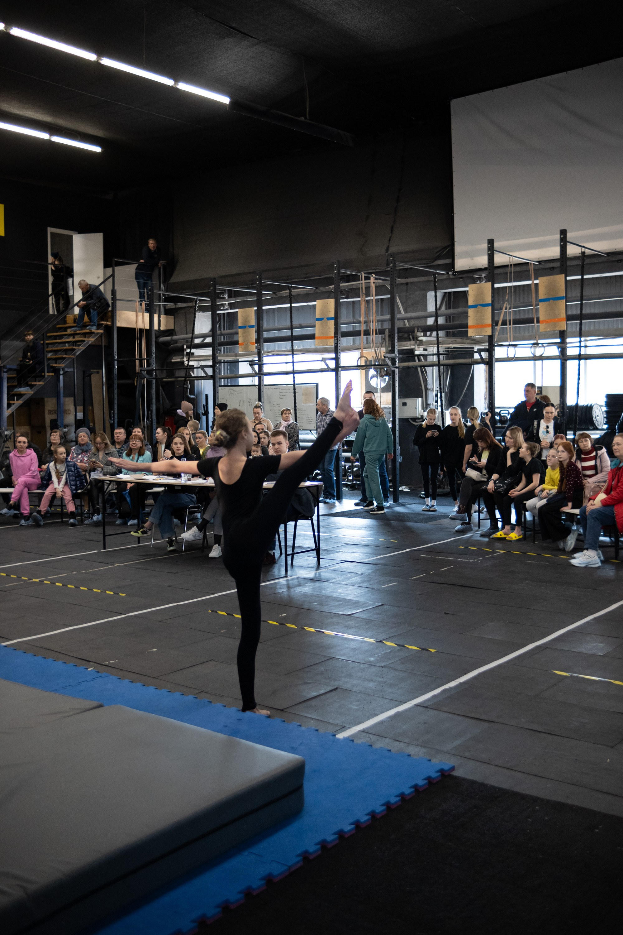 Внутриклубные соревнования по воздушной гимнастике 02.04.23