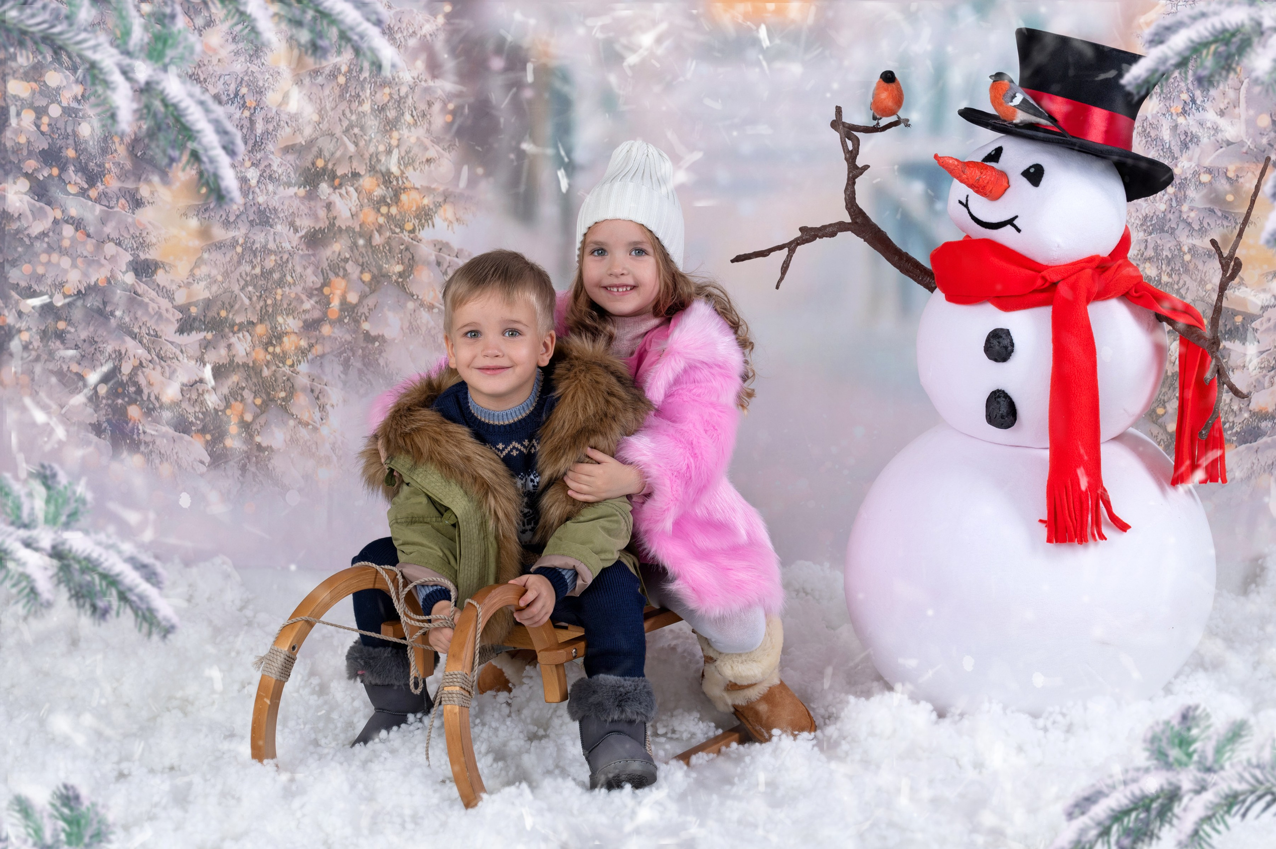 Зимняя сказка. Лучший детский и портретный фотограф в Новосибирске Александр Якименко/ Детский, Портретный фотограф, обучение фотографии
