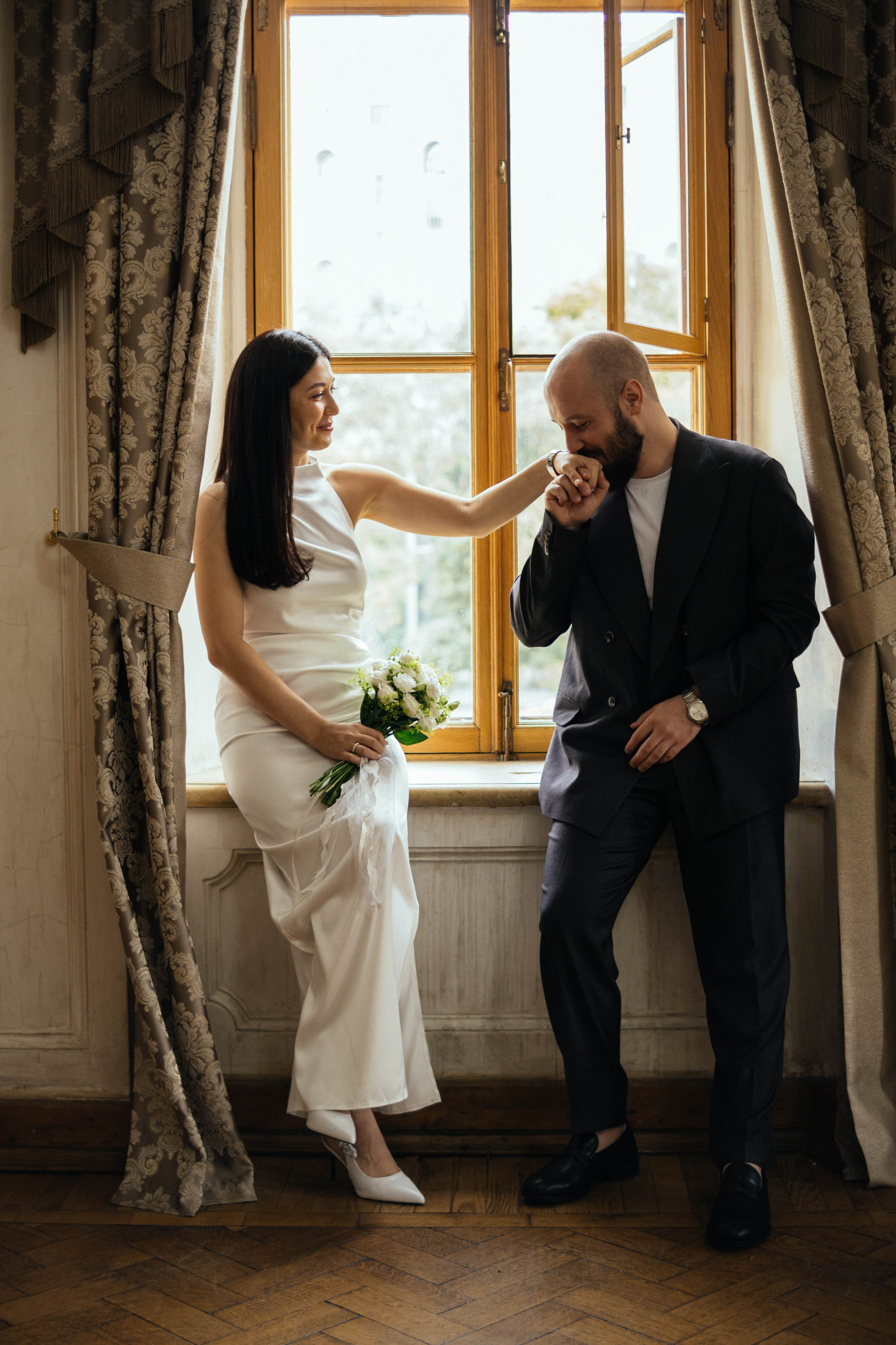 Эльбрус и Лариса. Портретный фотограф в Москве