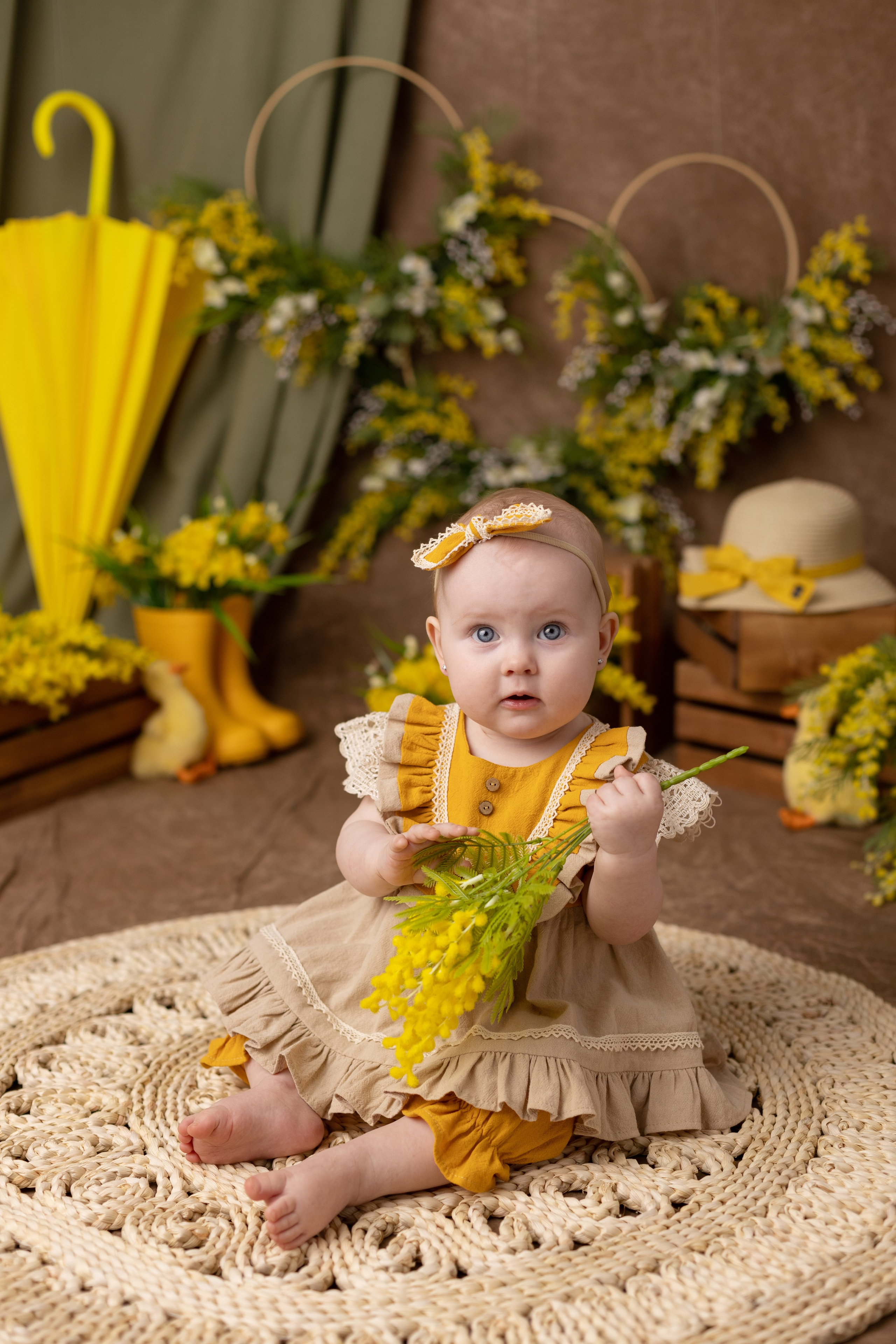 Весенний фотопроект для детей с рождения до года. Фотограф новорожденных, детский фотограф в г. Оренбурге Екатерина Козлова