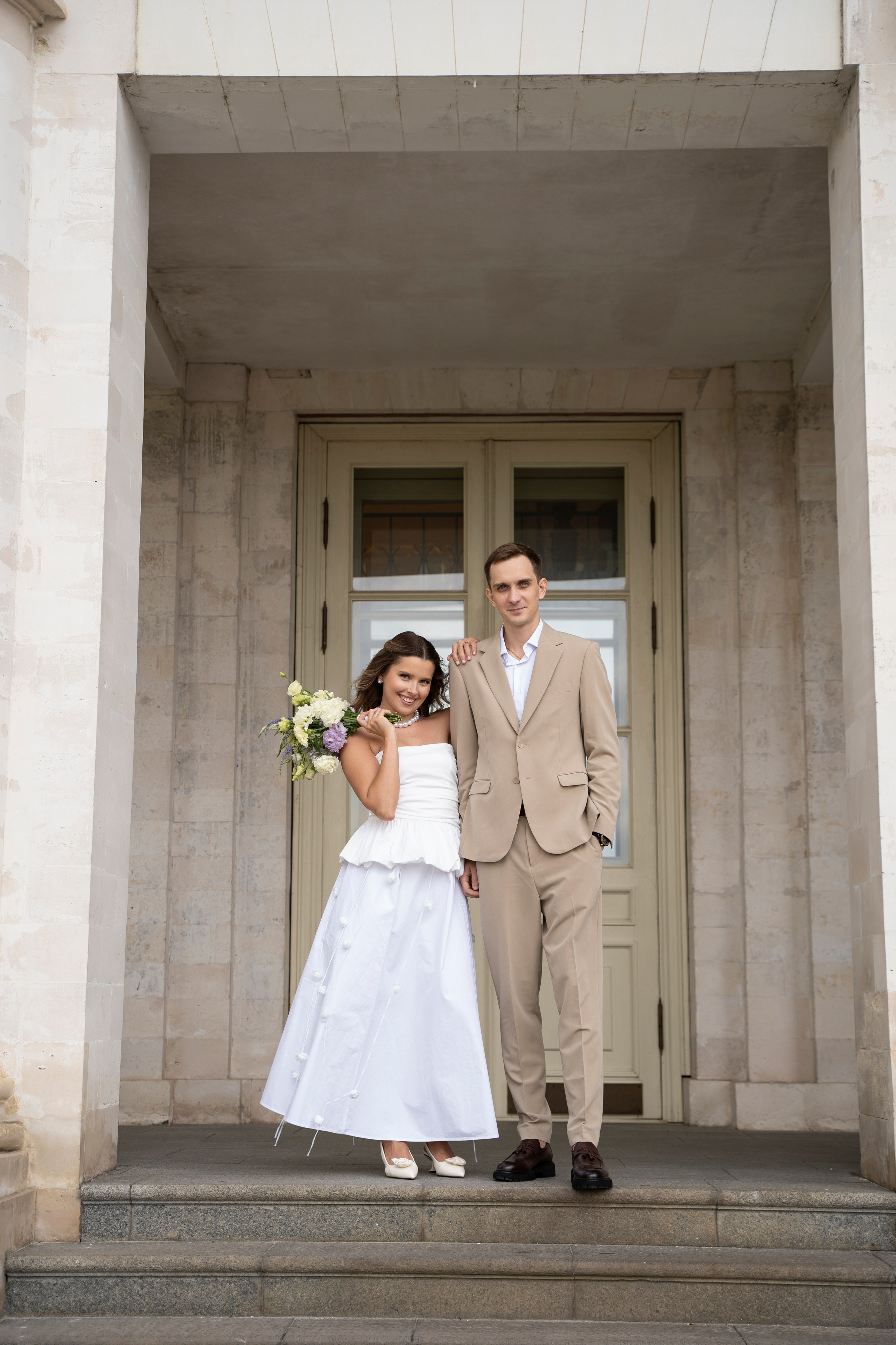 Елена и Владимир. Камерная свадьба в кафе «Рябчик»