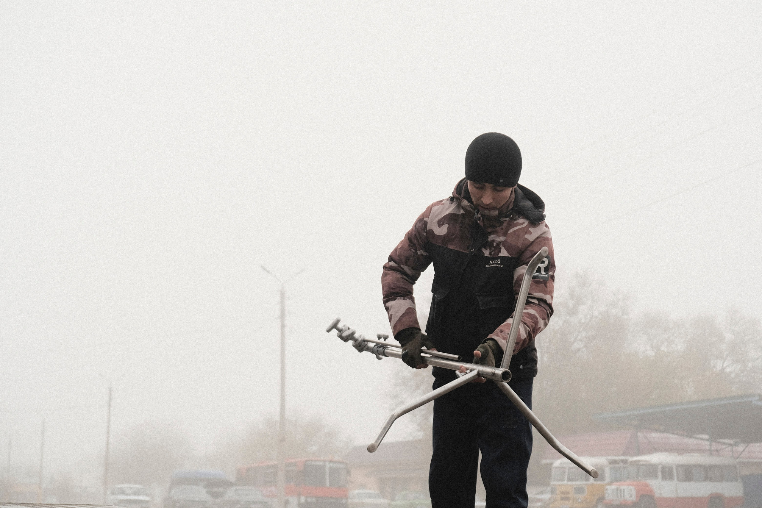 Backstage со съемок фильма «Набат». Профессиональный фотограф