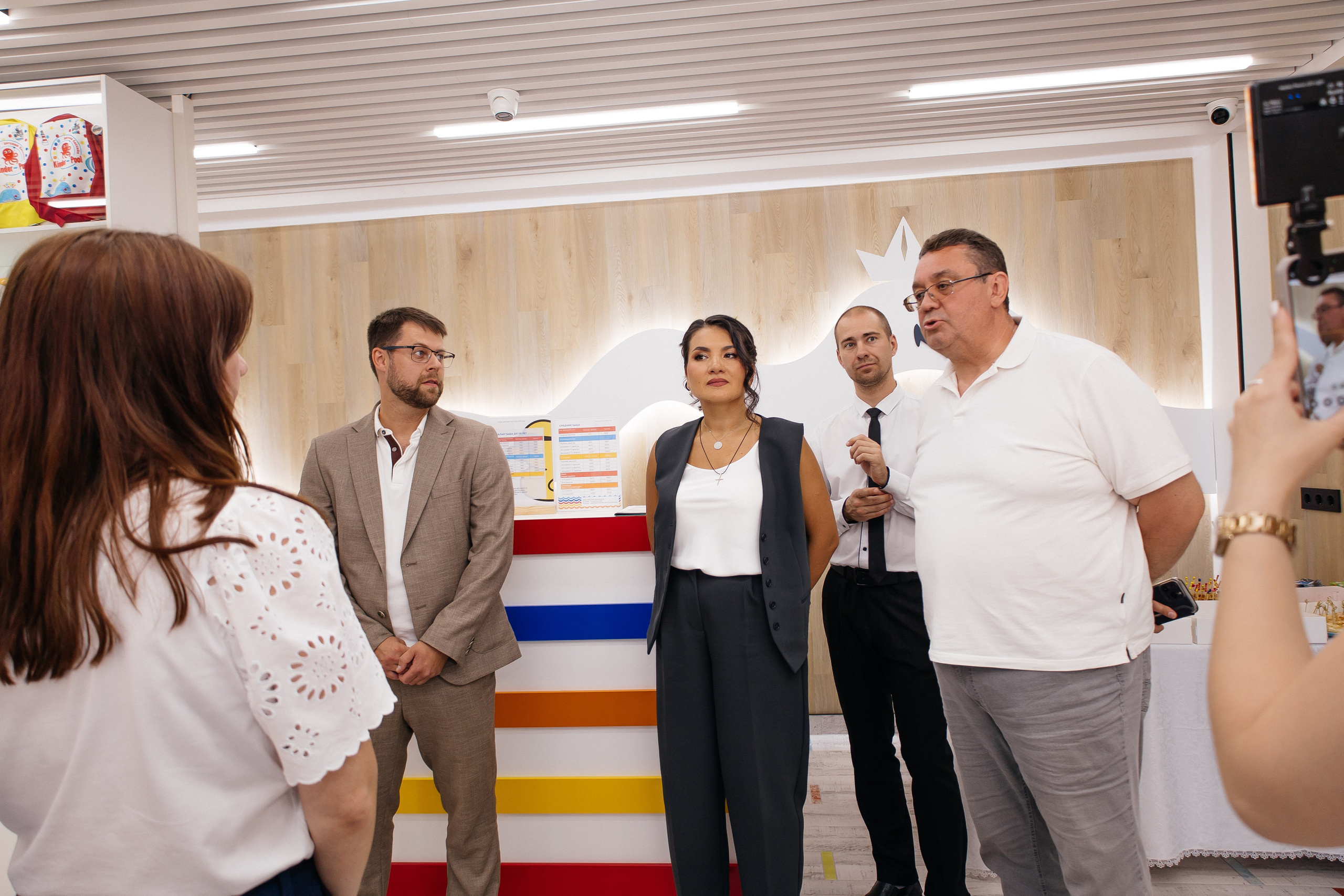 Открытие бассейна. Фотограф в Иркутске