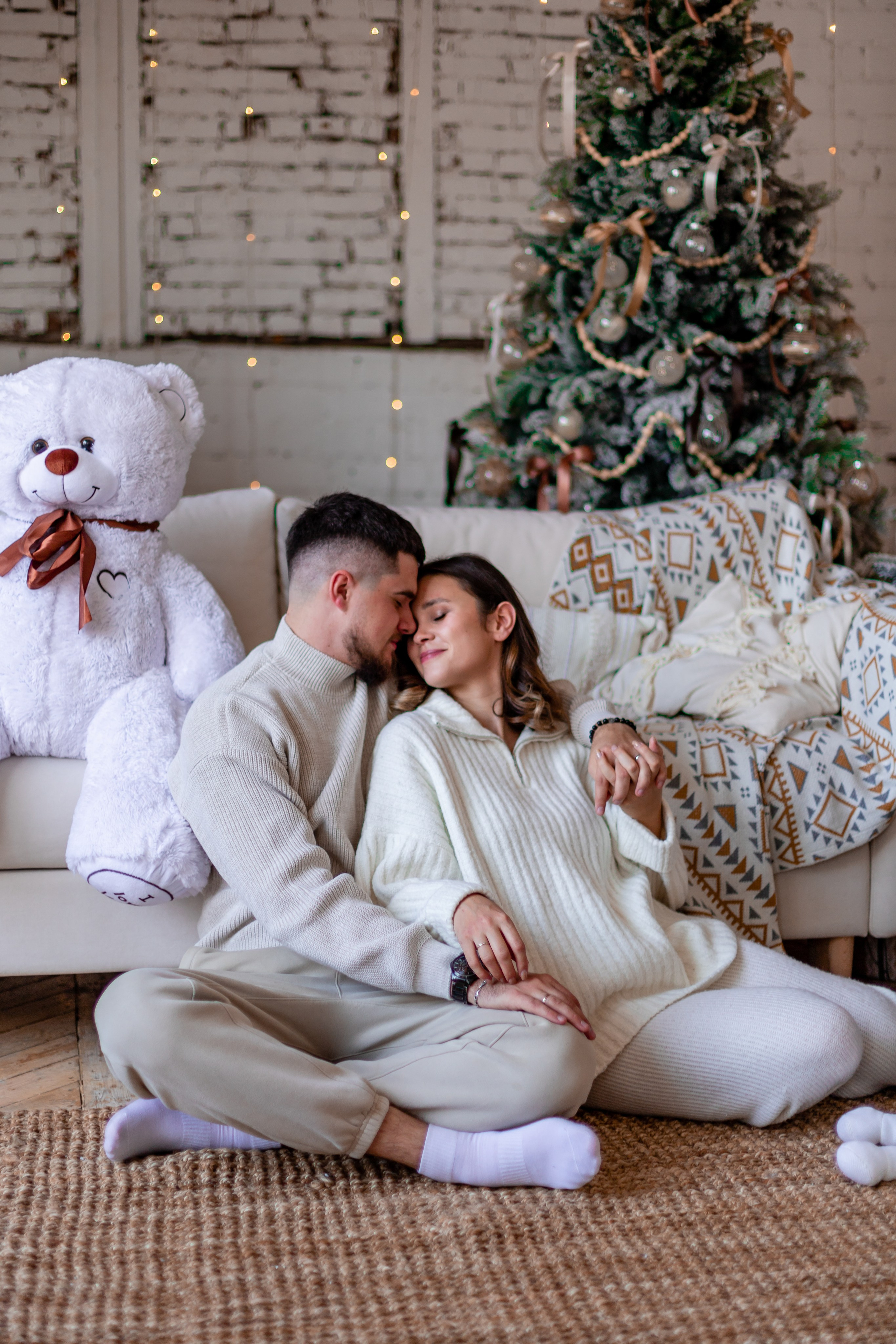 Семейная Новогодняя фотосессия. Семейный и детский фотограф в Хабаровске Алевтина Проскурякова