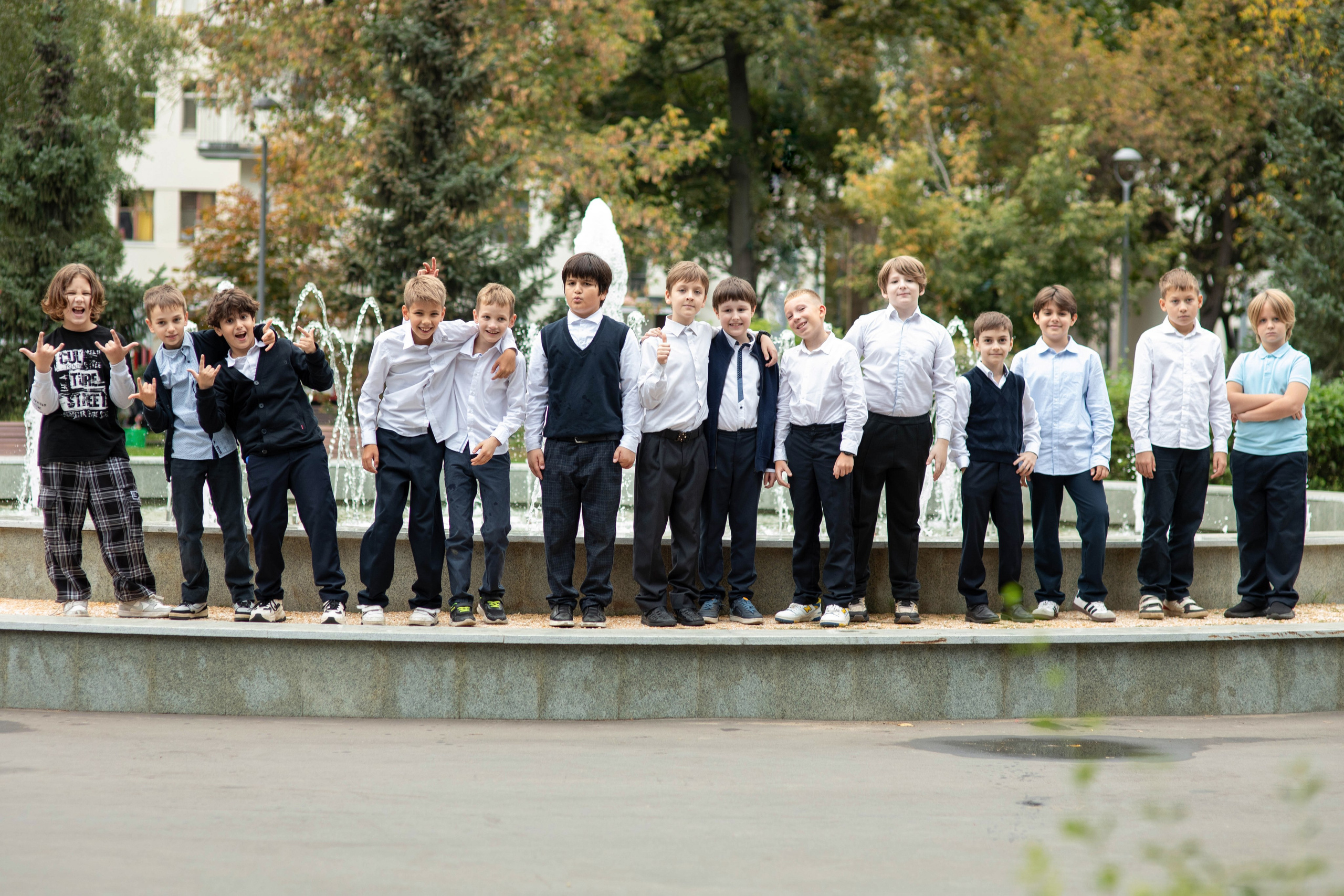 Осенняя школьная фотосессия для дружного класса!. Семейный ФОТОГРАФ в Москве Елена Конд