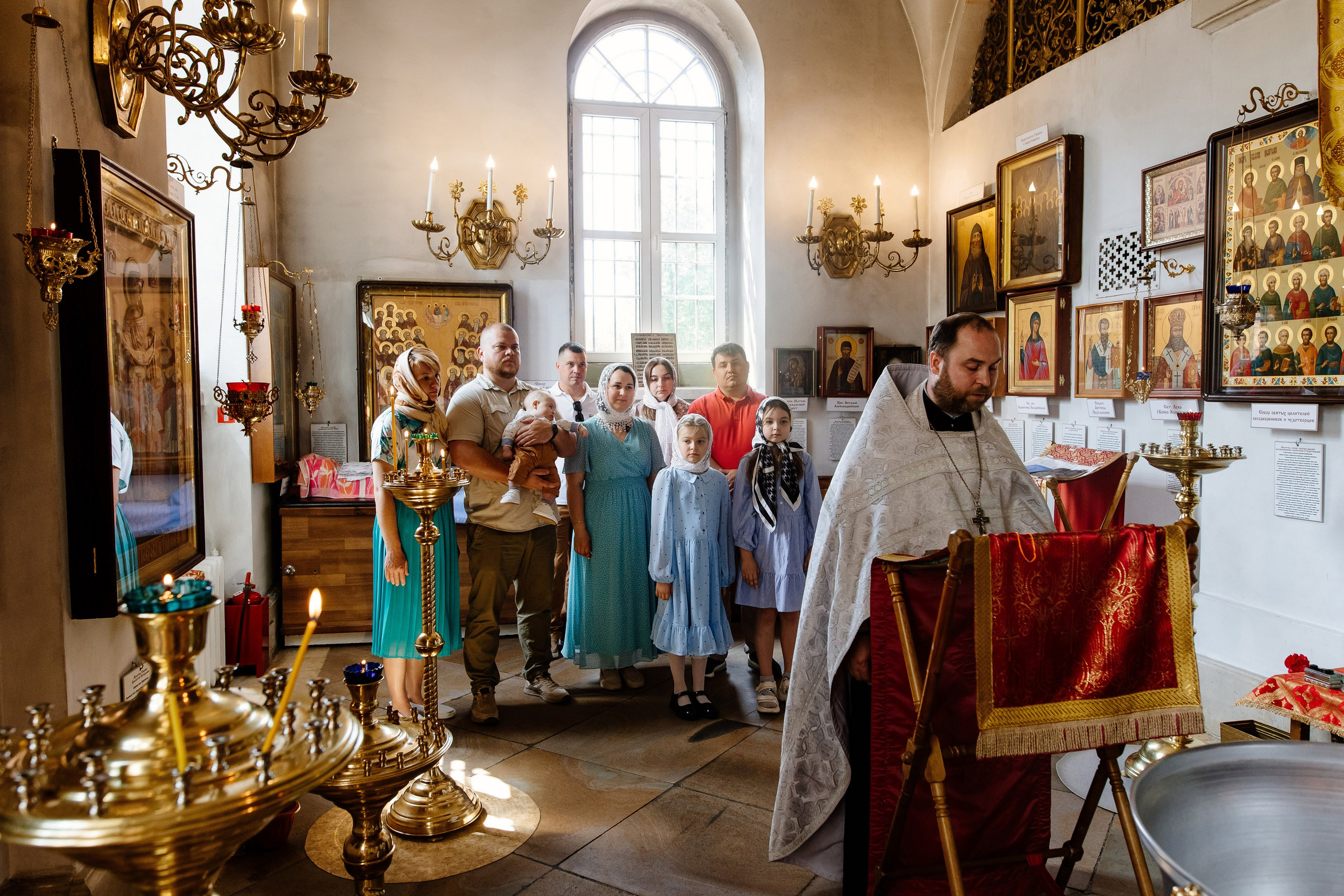 Крещение Никиты. Свадебный и семейный фотограф Екатерина Иванова